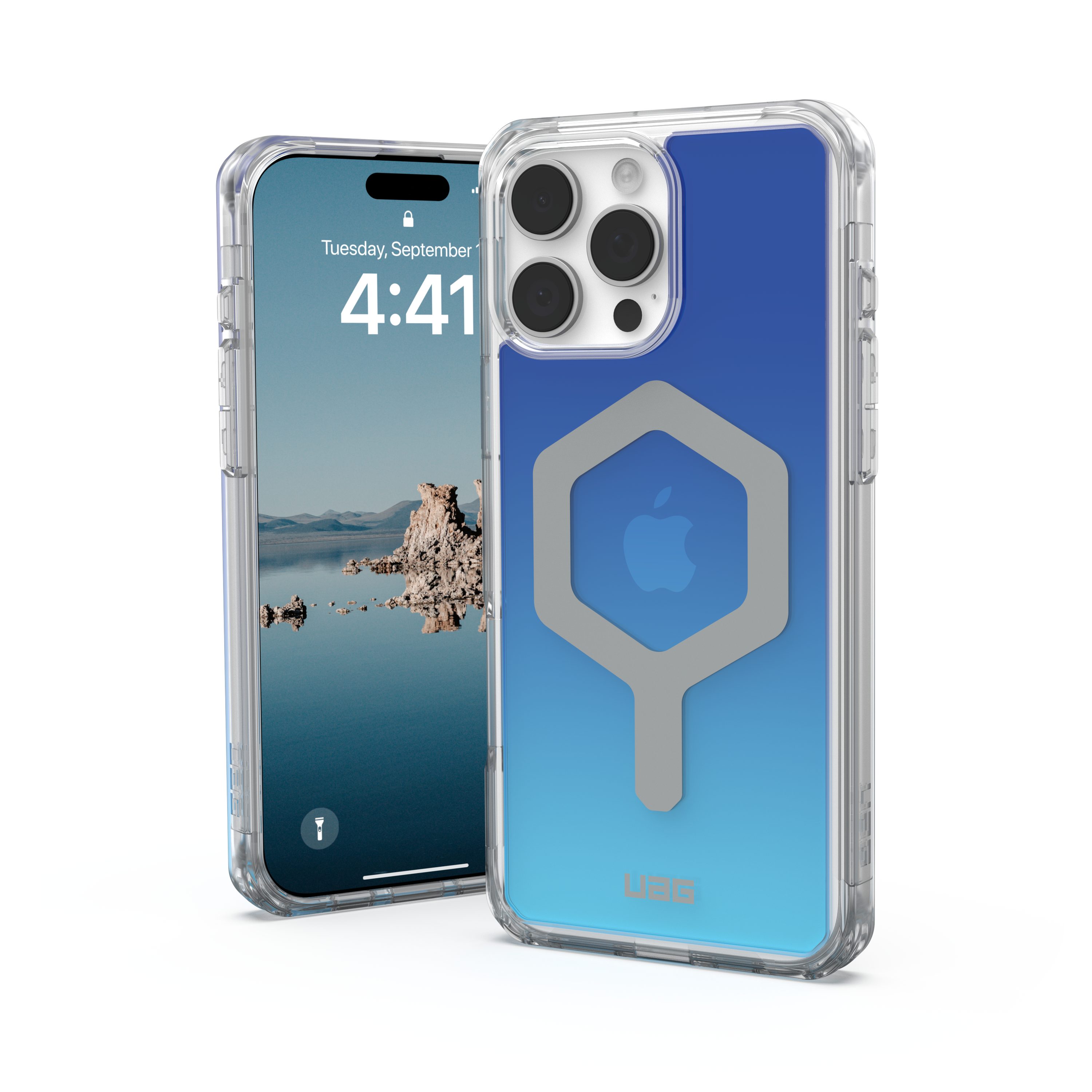 Urban Armor Gear Smartphone-Hülle Plyo - iPhone 16 Pro Max MagSafe Hülle, [MagSafe optimiert, 4,9 Meter Fallschutz]