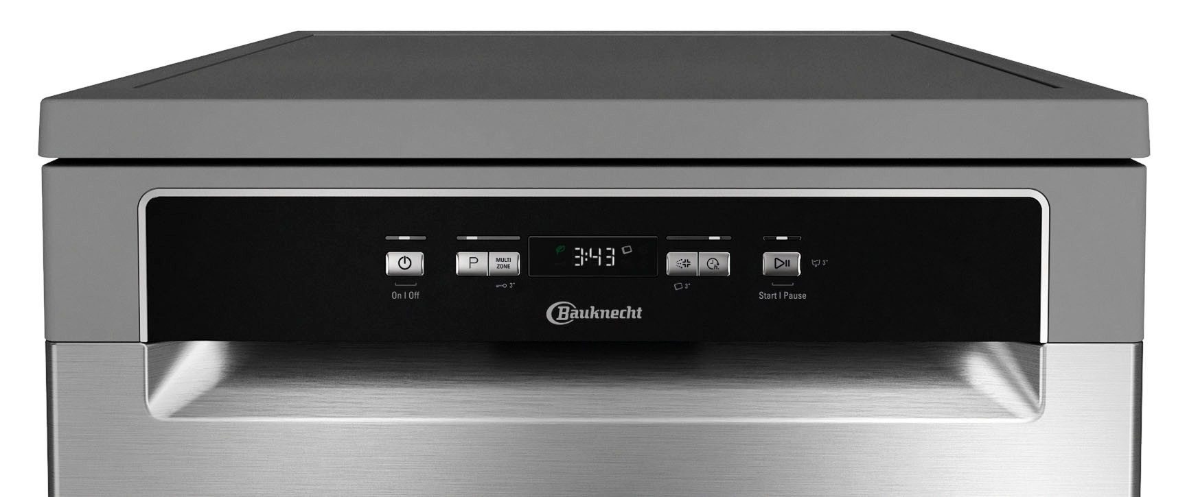 BAUKNECHT Standgeschirrspüler B0F D641A X, 14 Maßgedecke, ActiveDry - automatisches Türöffnungssystem