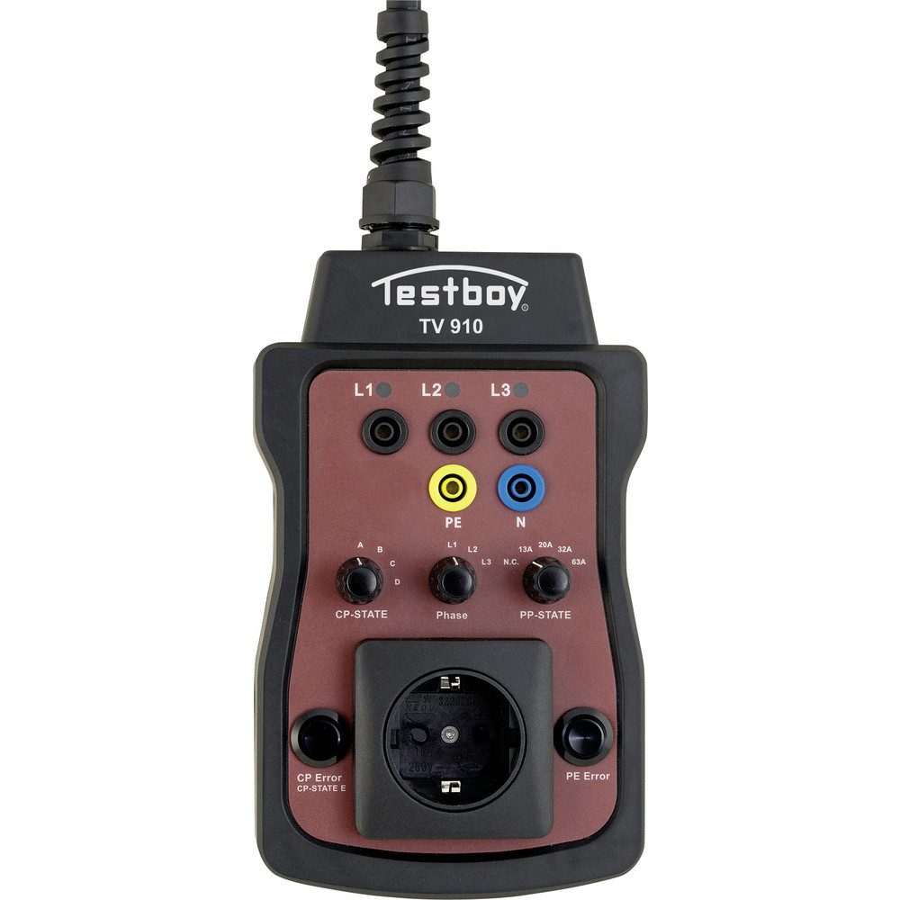 Testboy Spannungsprüfer Testboy 61936000 Testboy TV 910 Prüfadapter 1 St., (Testboy TV 910)
