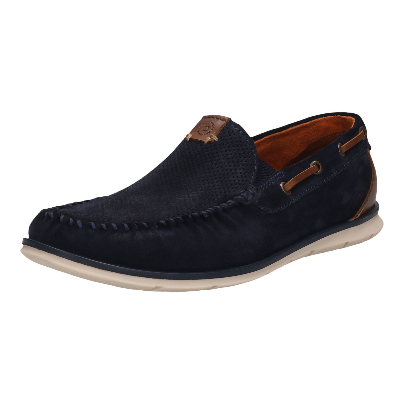 bugatti BUGATTI Herren Mokassin 321-ARU61-1400-4100 dark blue Mokassin