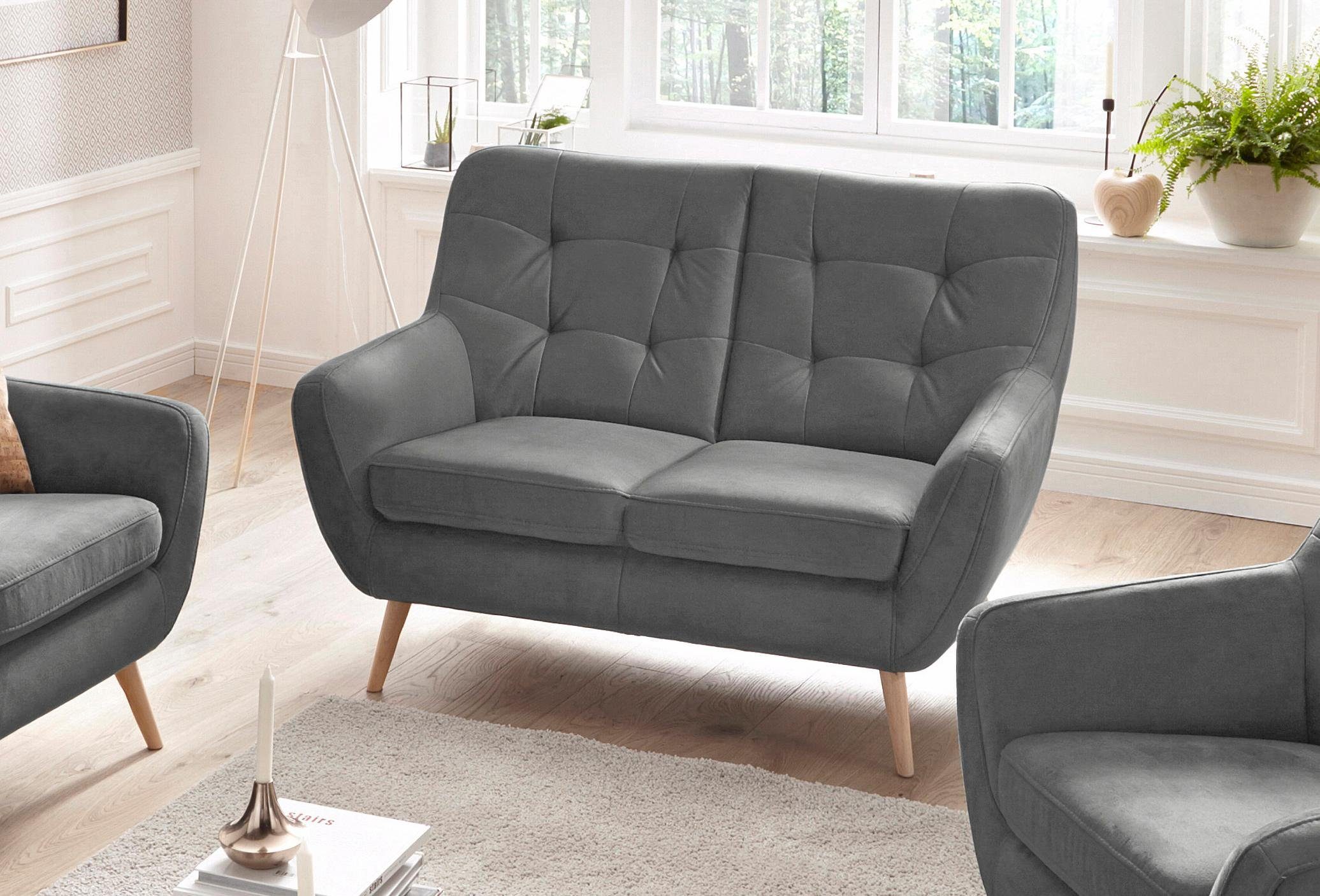 exxpo - sofa fashion 2-Sitzer Scandi, günstig online kaufen