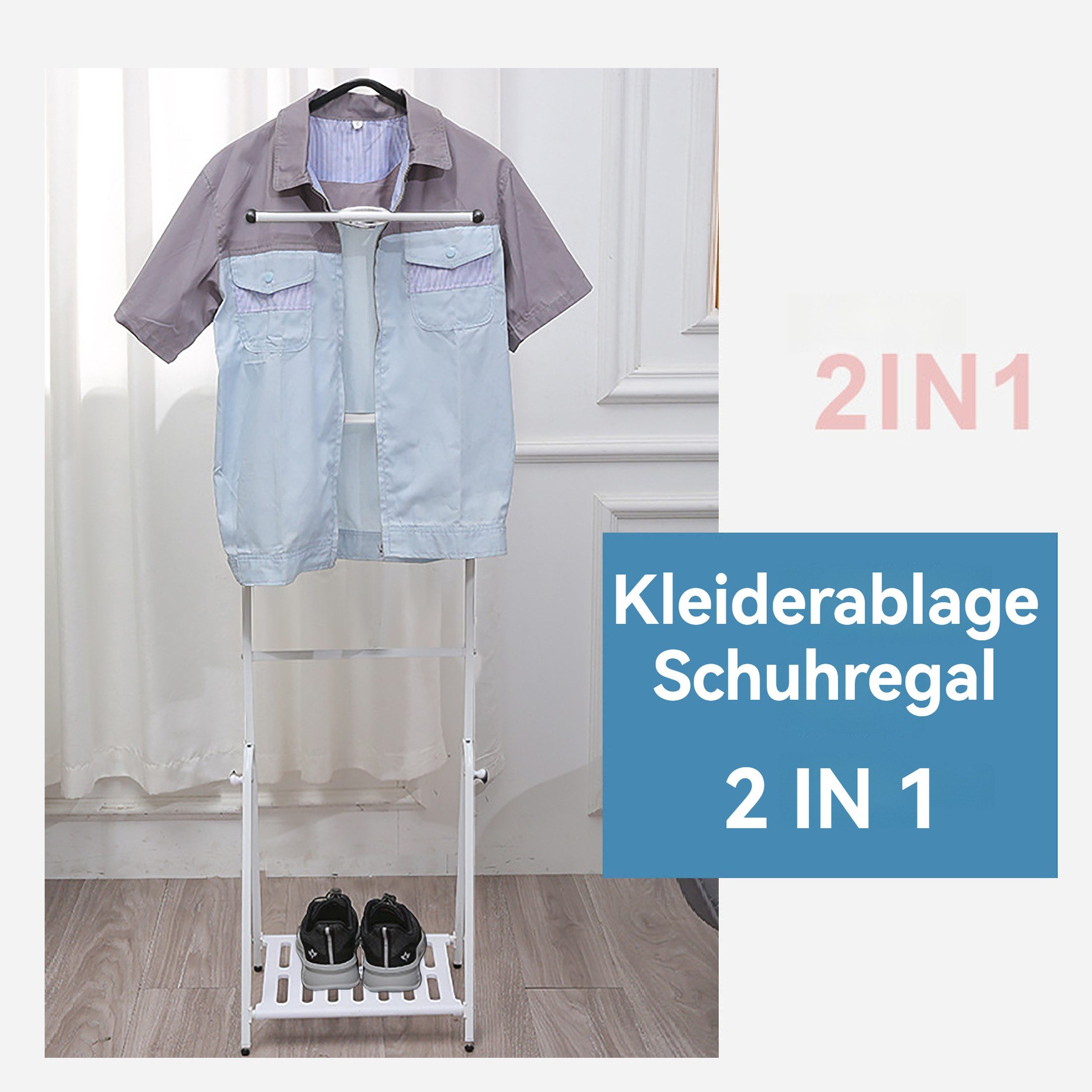 Masbekte Garderobenständer Anzugständer, Einfache Garderobe, frei günstig online kaufen