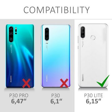 kwmobile Handyhülle Hülle kompatibel mit Huawei P30 Lite - Handyhülle Silikon Case, Hülle kompatibel mit Huawei P30 Lite - Handyhülle Silikon Case