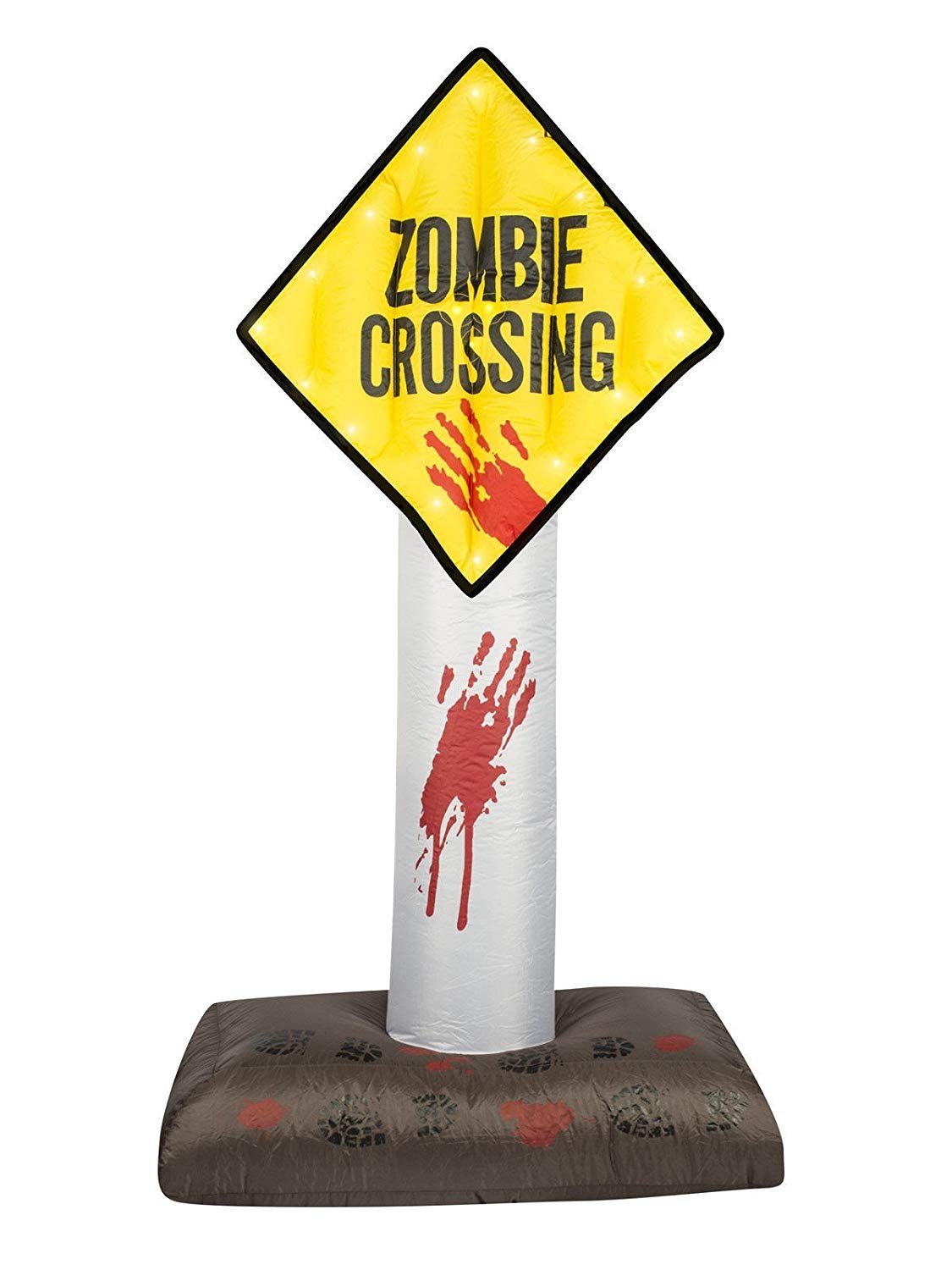 Zombie - Crossing F.I.G. (180cm) Dekofigur Aufblas-Deko