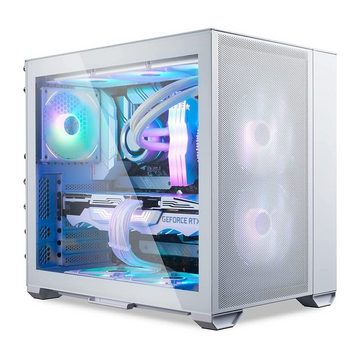 Lian Li PC-Gehäuse O11 Air Mini - Midi-Tower - Tempered Glass - weiß