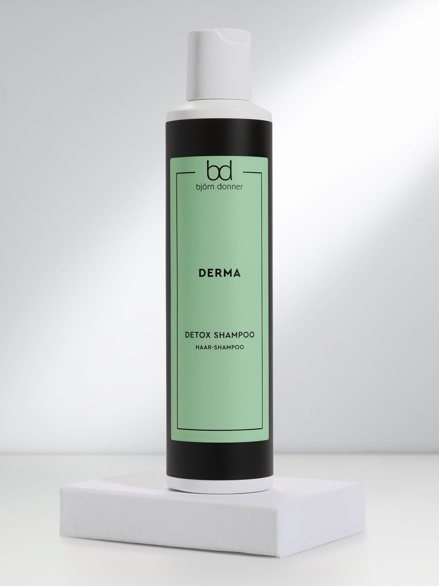 Björn Donner Haarshampoo "Derma", 200 ml, mit Zink und Salicylsäure, reinigt mild & balanciert die Kopfhaut | Haarshampoos