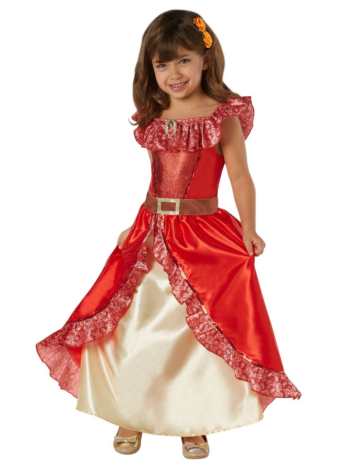 Rubie´s Kostüm Disney's Elena von Avalor Kinderkostüm, Die karibische Prinzessin aus der Disney Zeichentrickserie
