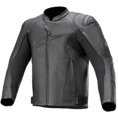 Alpinestars Motorradjacke Alpinestars Faster V2 Lederjacke Herren schwarz 54