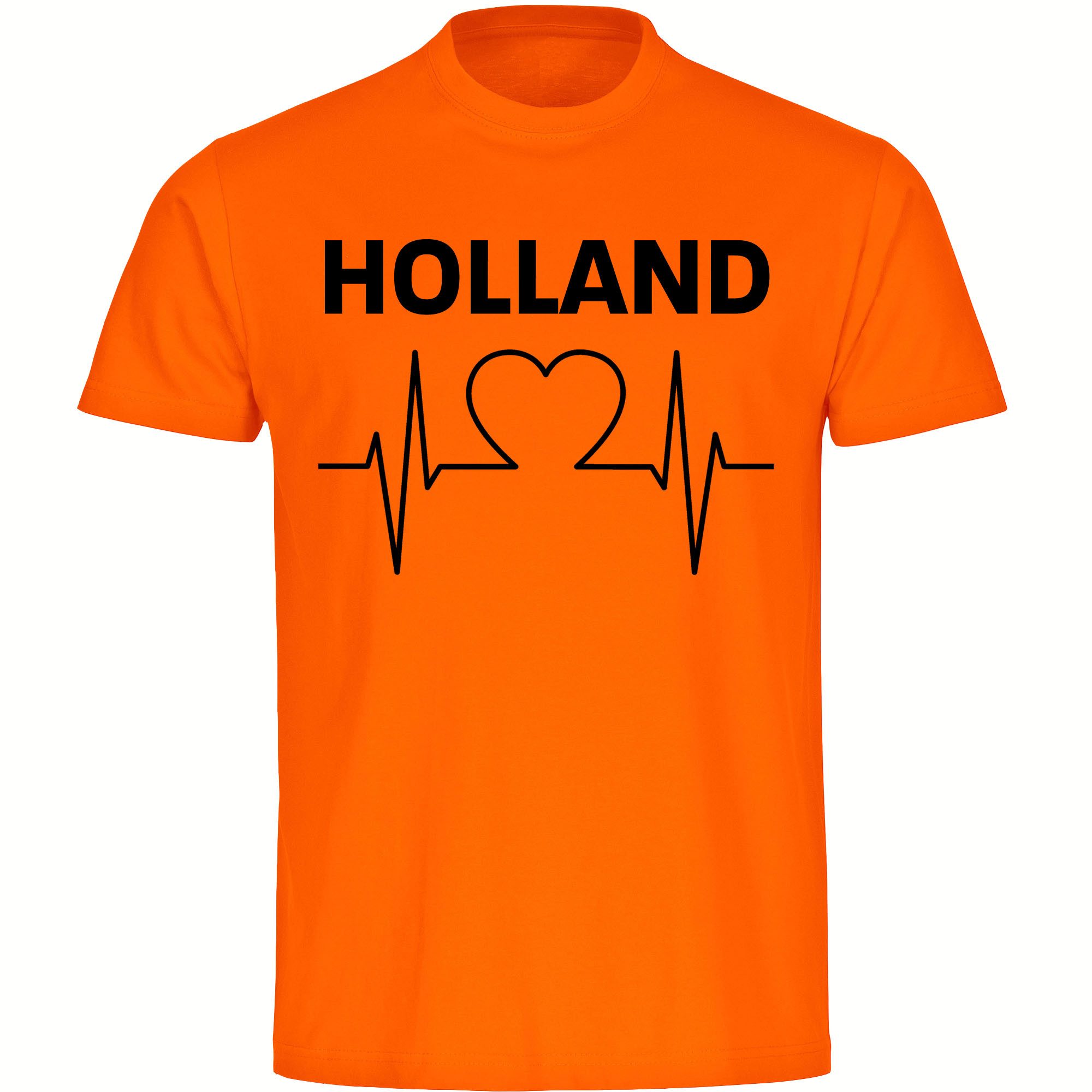 T-Shirt Herren Holland - Herzschlag - Männer
