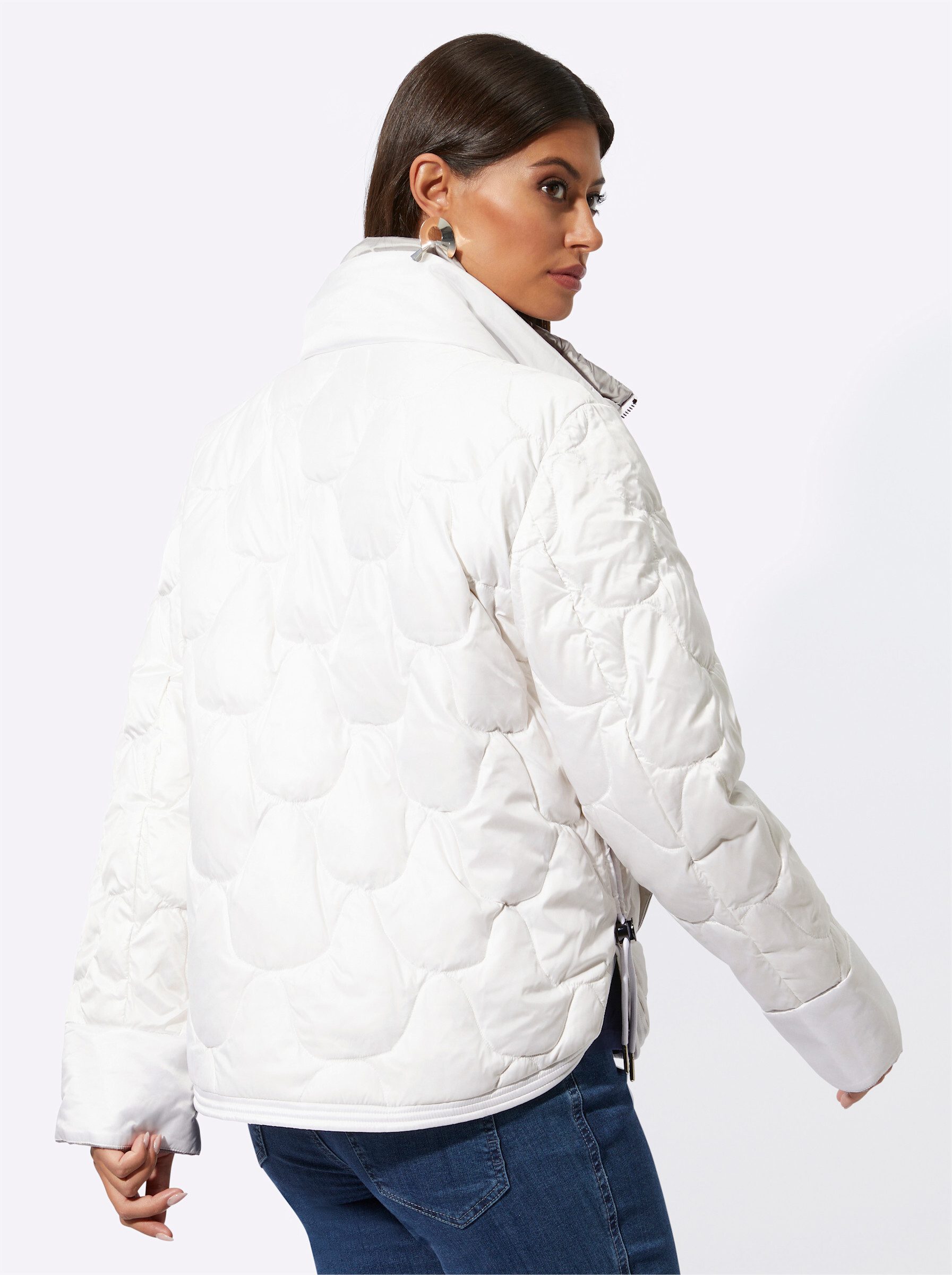 creation L Allwetterjacke Leicht-Daunen-Steppjacke Langarm
