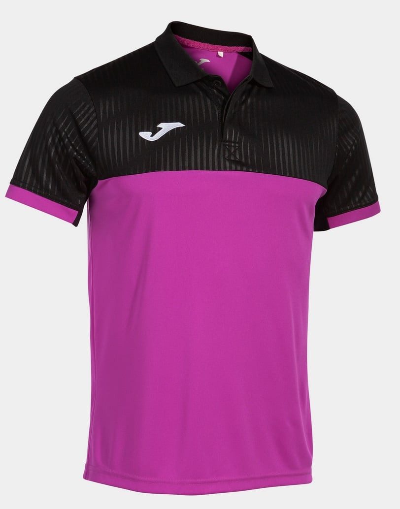Joma Poloshirt Montreal schwarz/violett Herren