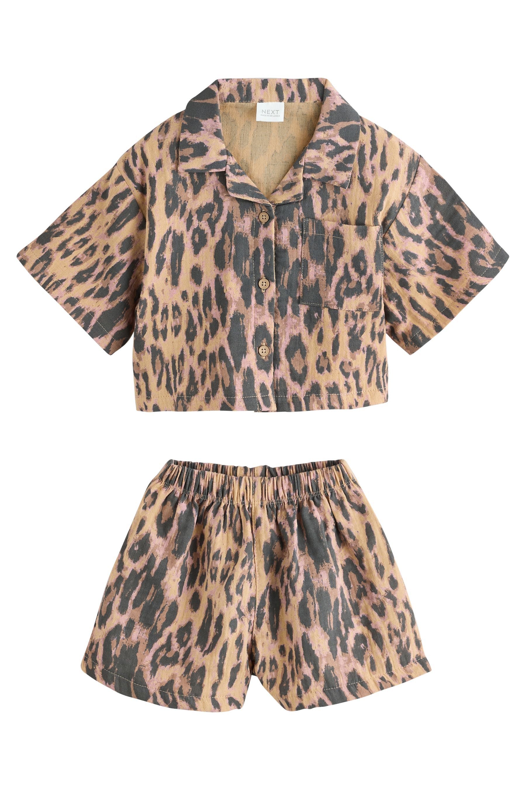 Shirt & Shorts Coord-Set mit Hemd und Shorts