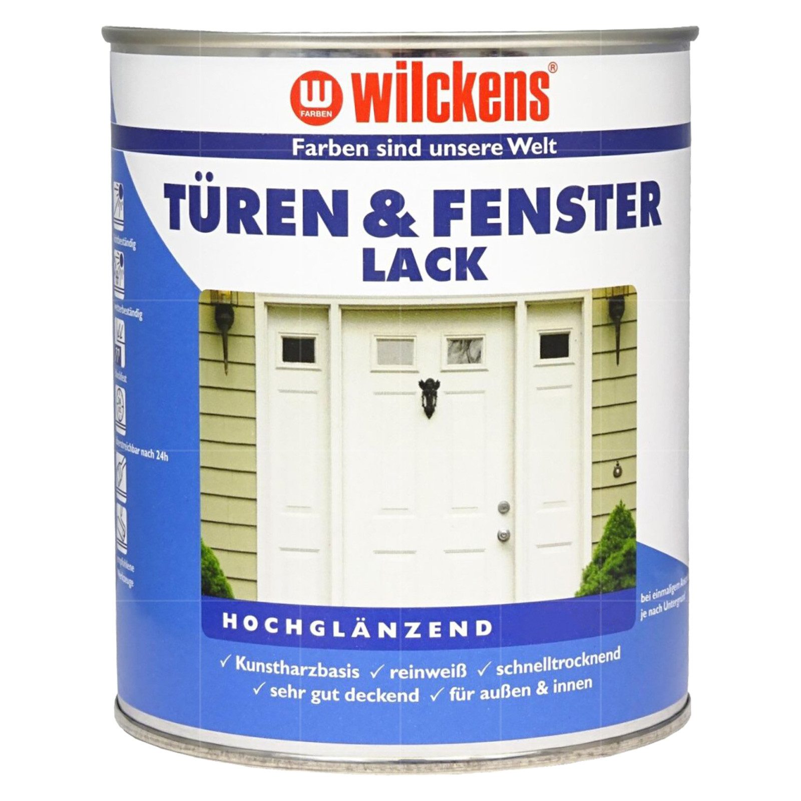 Wilckens Farben Tür- und Fensterlack Türen und Fensterlack Hochglänzend - 0.75 Ltr