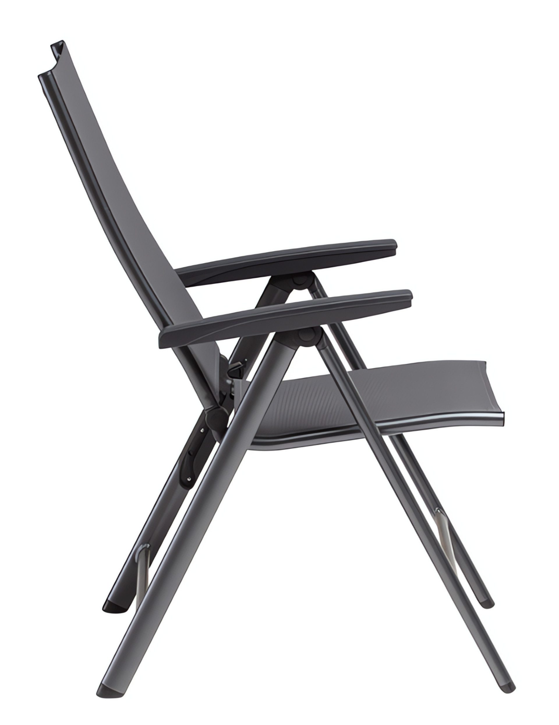 KETTLER Gartenstuhl CIRRUS Silver-Line Multiposi.-Sessel anthr. / anthr.-grau, 10cm höher