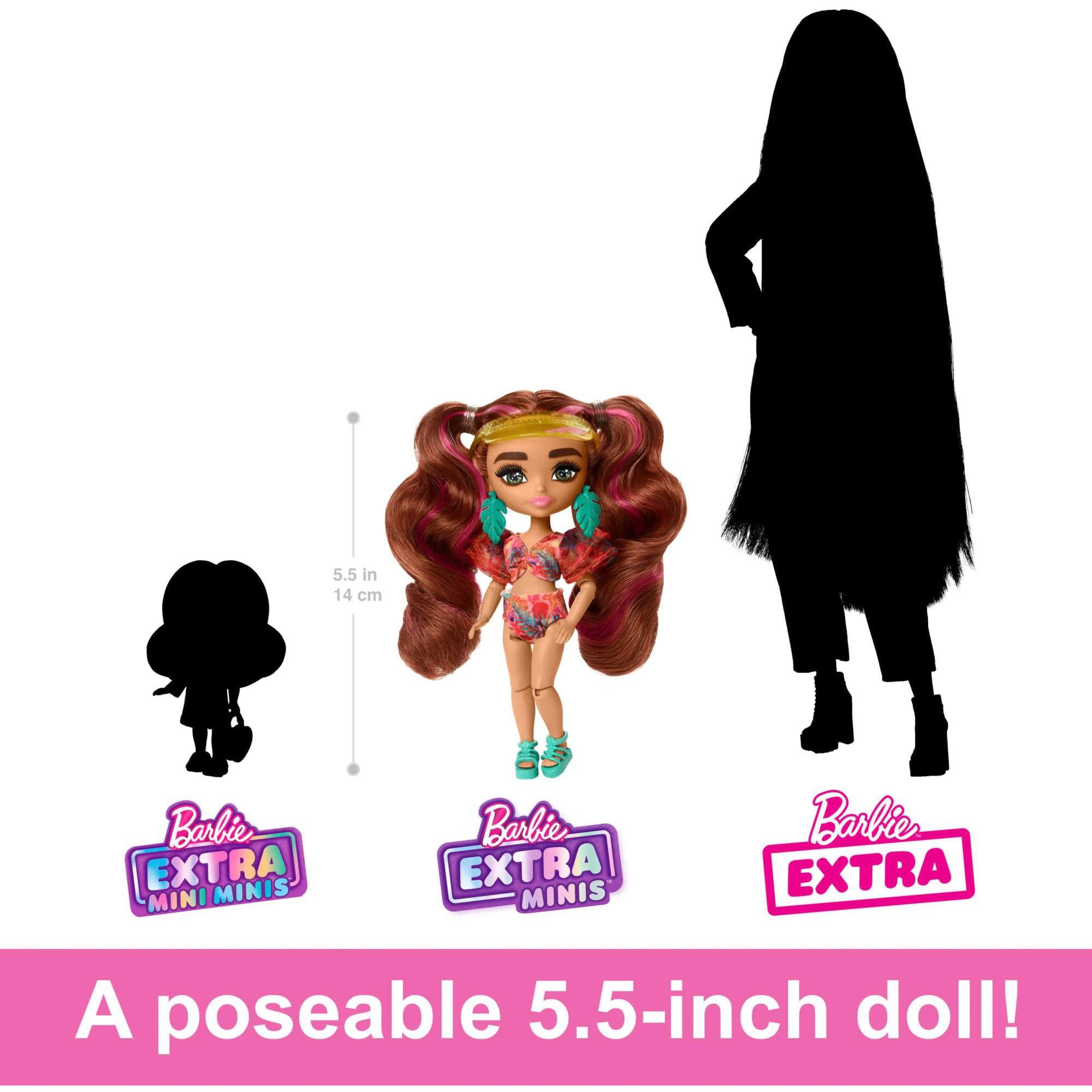Extra Barbie Barbie Strandmode Mattel® Mini-Puppe Babypuppe Fly -