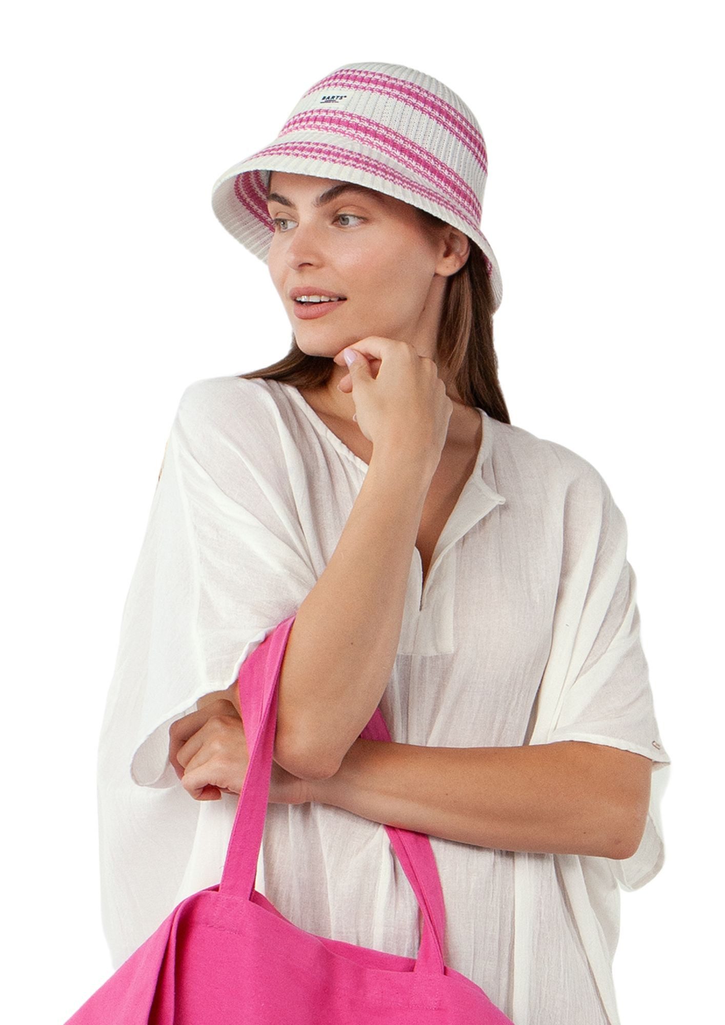 Barts Sonnenhut Barts Damen Sommerhut Fijis Hat Runder Eimerhut