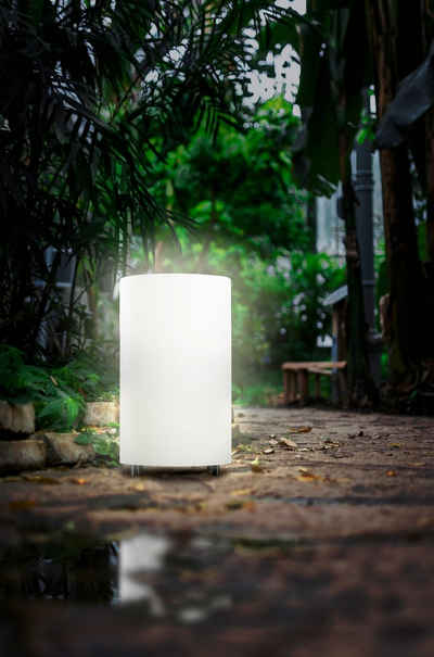 HEITRONIC Außen-Stehlampe »Mundan«, E27, aus UV-beständigem Kunststoff