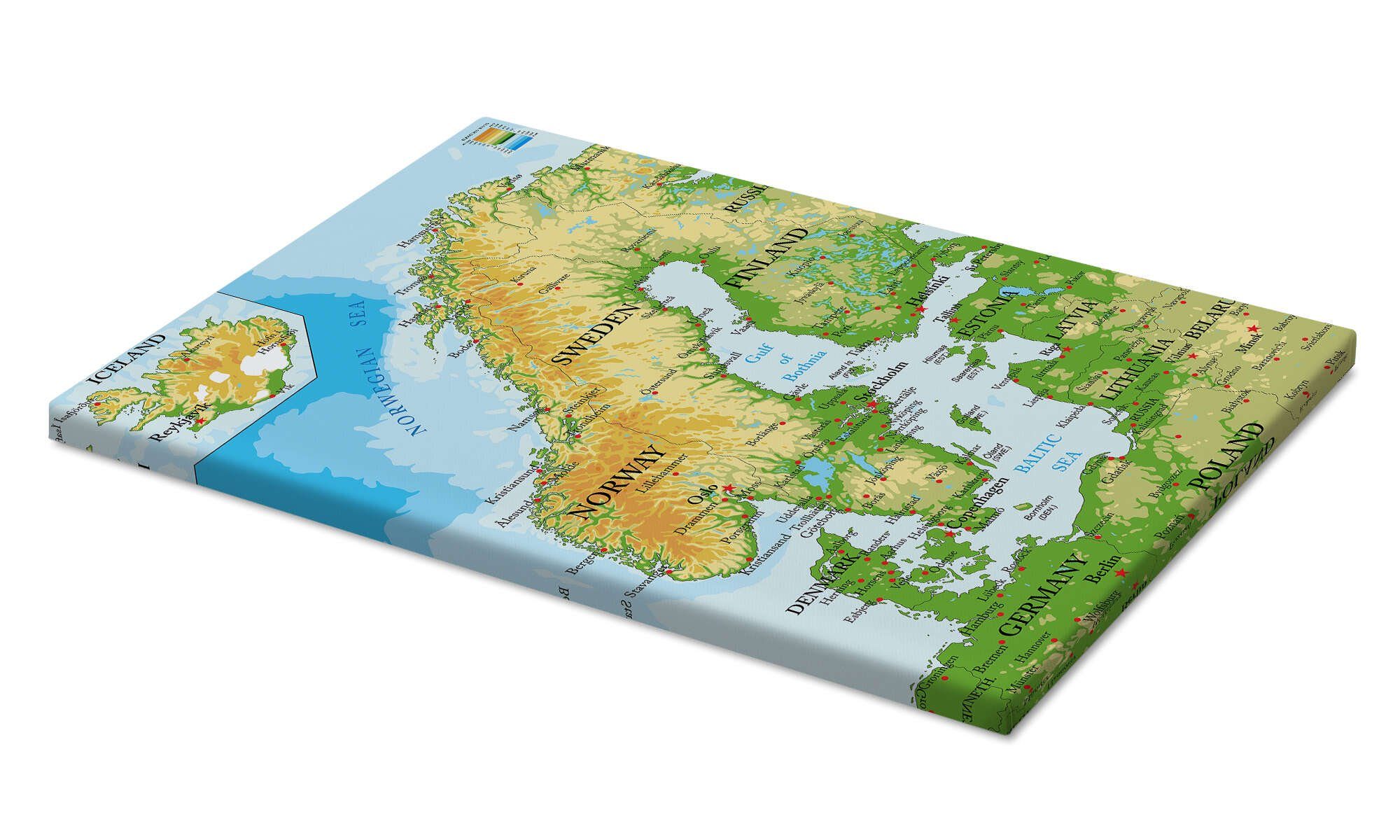 Posterlounge Poster Editors Choice, Skandinavien - günstig online kaufen