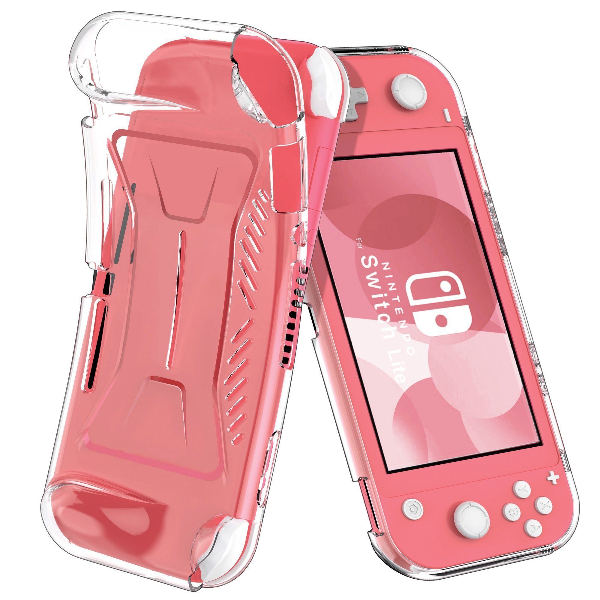 Hülle für Nintendo Switch Lite Schutzhülle, Transparent Dünn TPU Hülle Zubehör Nintendo