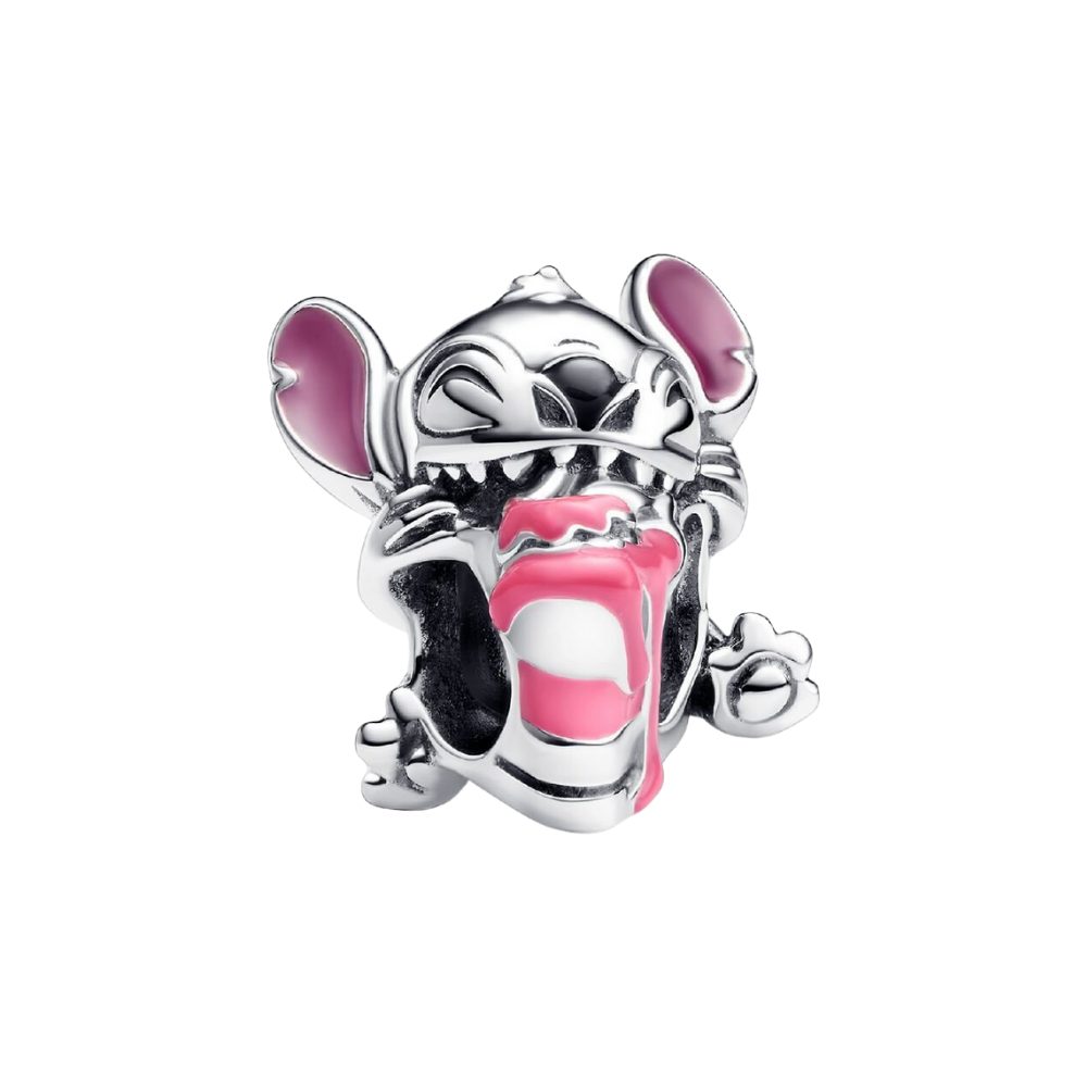 Pandora Charm-Einhänger 793189C01, Stitch, Geburtstagstorte, Geburtstag
