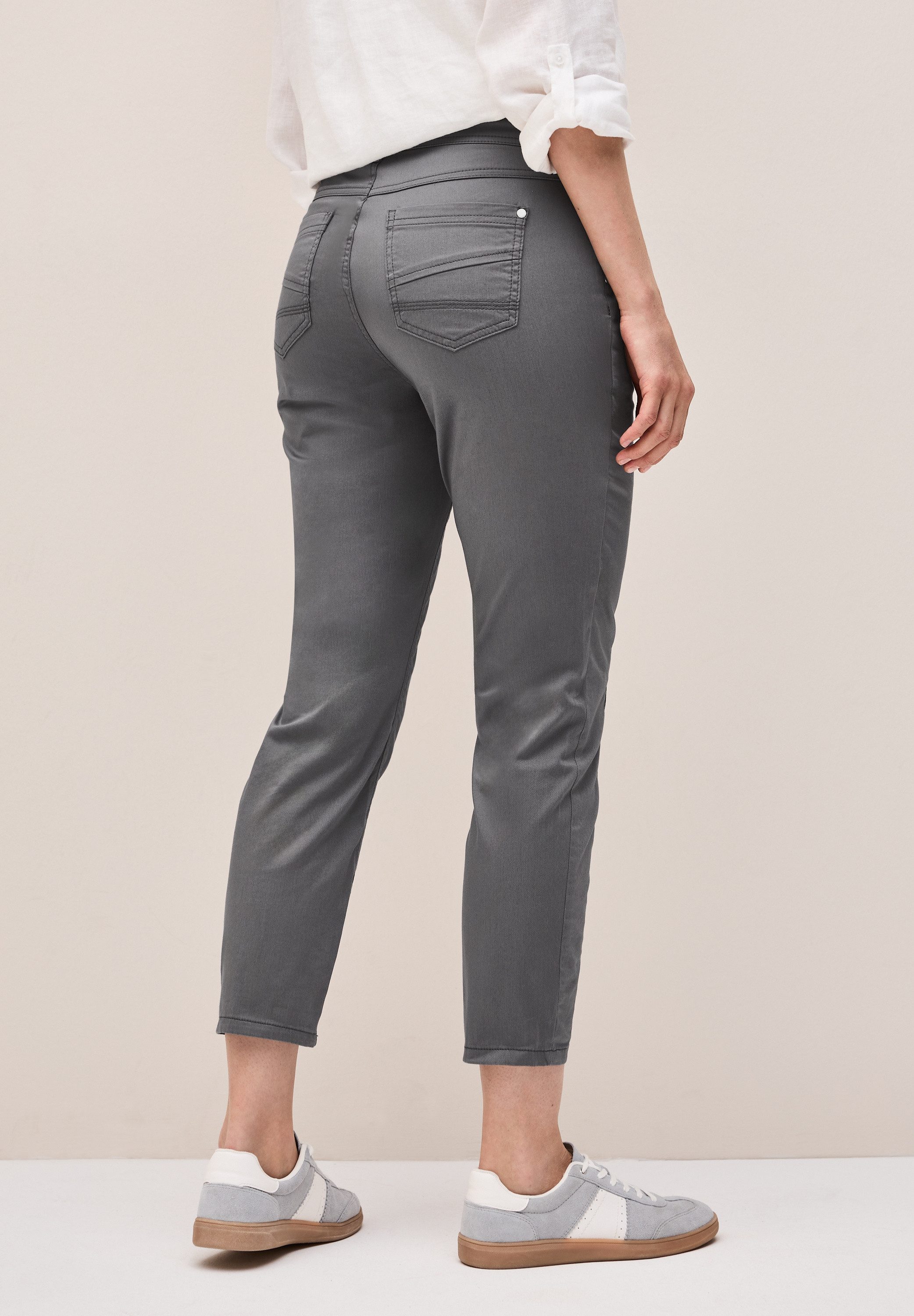 CECIL 7/8-Hose aus Baumwolle mit Stretchanteil günstig online kaufen