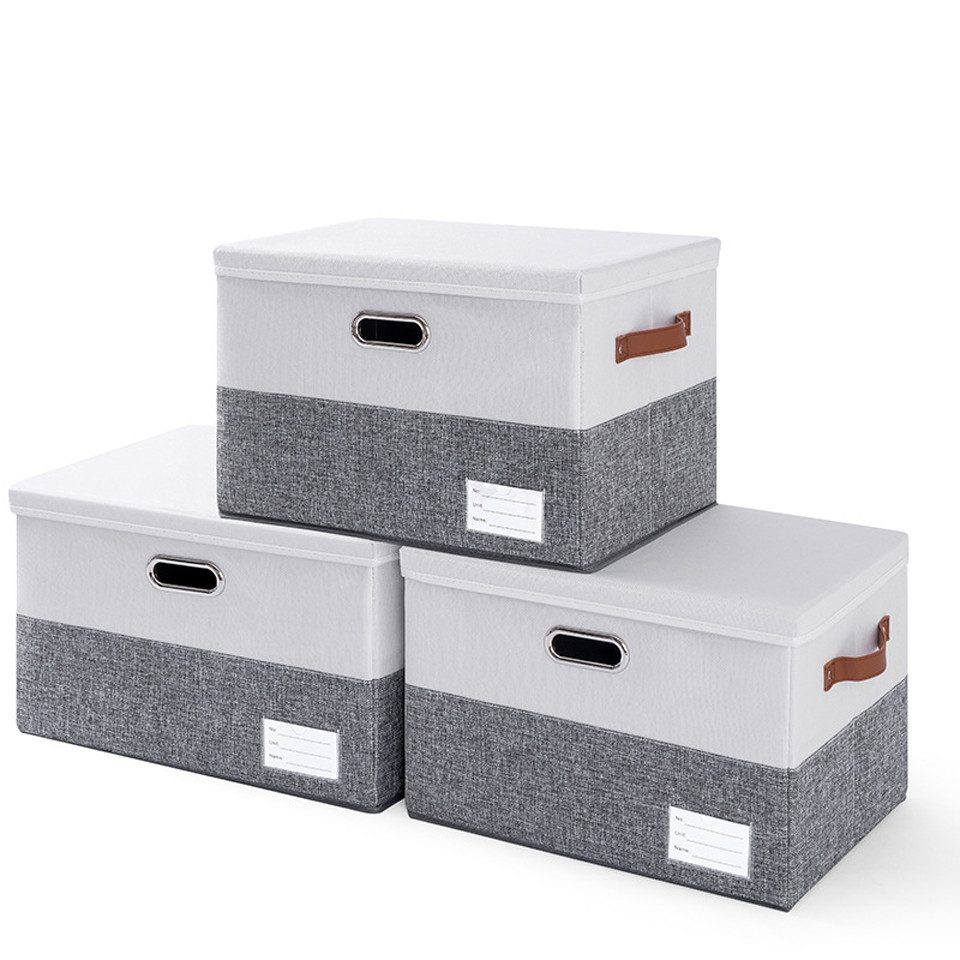 Coonoor Aufbewahrungsbox Aufbewahrungsbox mit Deckel, Kleiderschrank günstig online kaufen