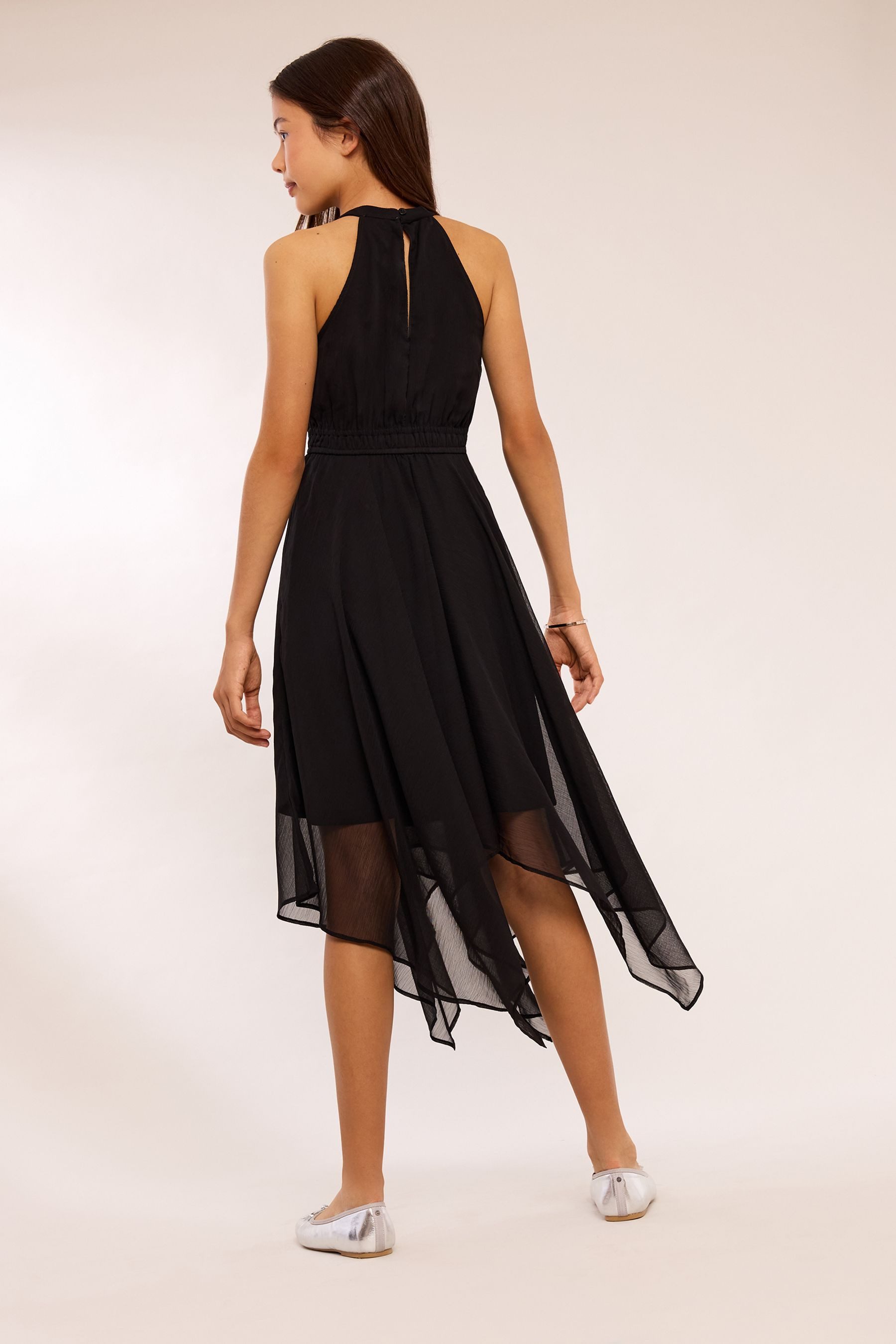 LIPSY Partykleid Lipsy festliches Neckholder-Kleid mit Zipfelsaum (1-tlg) – Bild 2 von 4