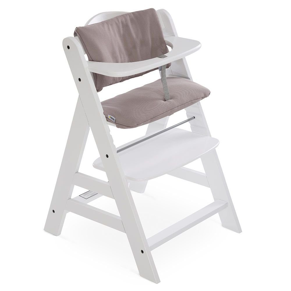 Hauck Hochstuhlauflage Hauck Hochstuhlauflage Deluxe - Stretch Beige, Sitzp günstig online kaufen