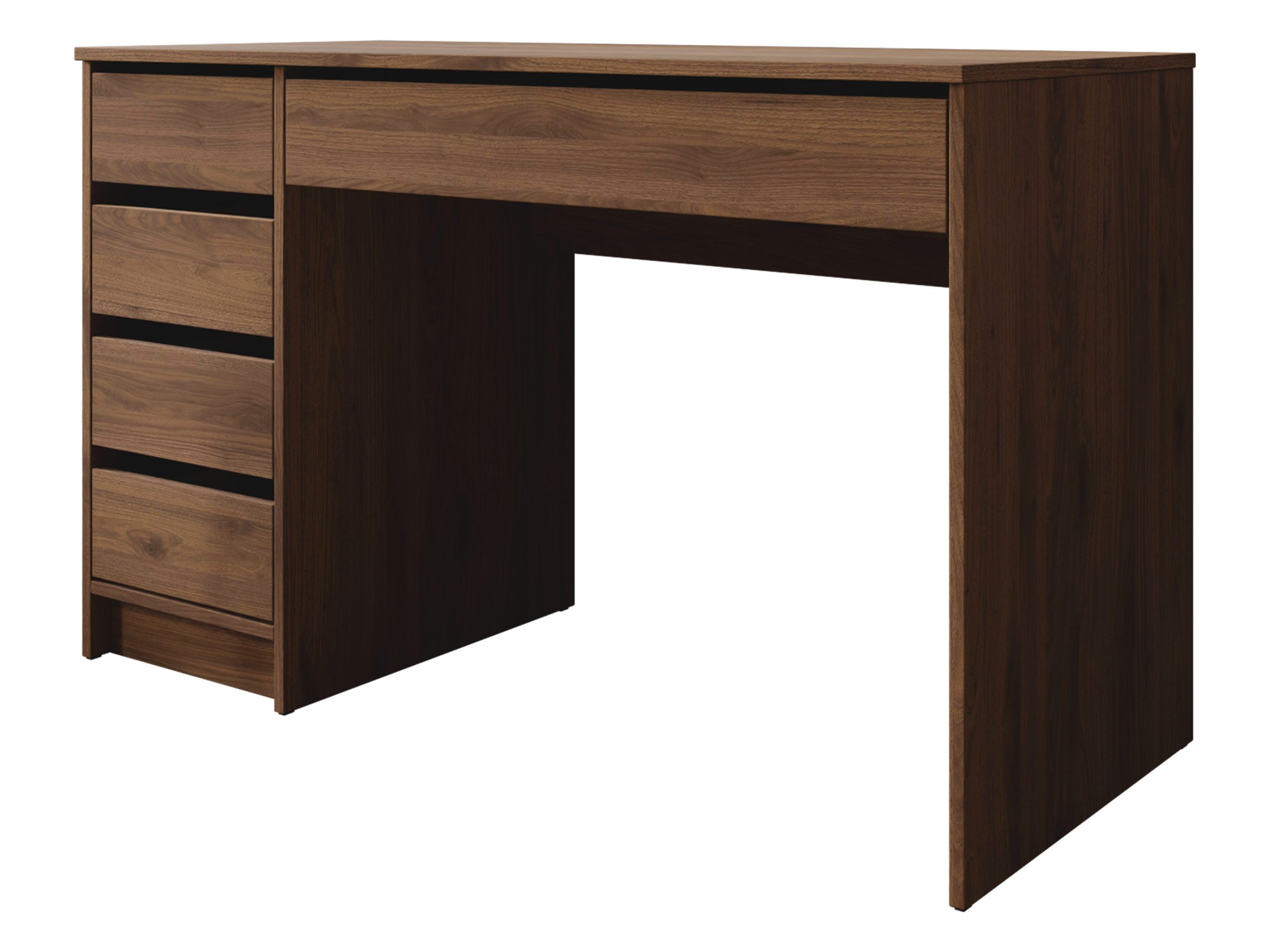 MIRJAN24 Schminktisch Ada (mit 5 Schubladen), Schreibtisch ist universell - Links / Rechts, Griffloses System