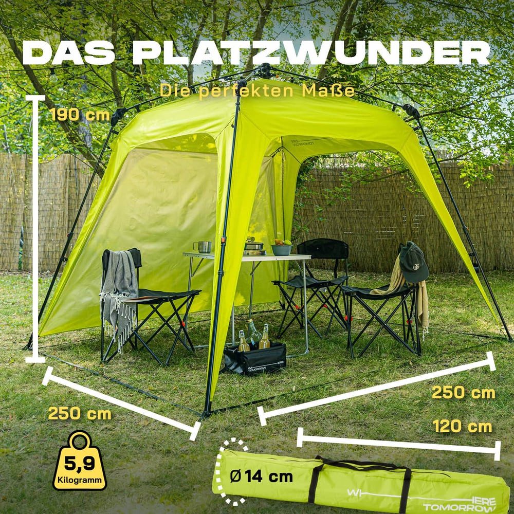 Lumaland Pavillon Pop up Familienzelt für günstig online kaufen