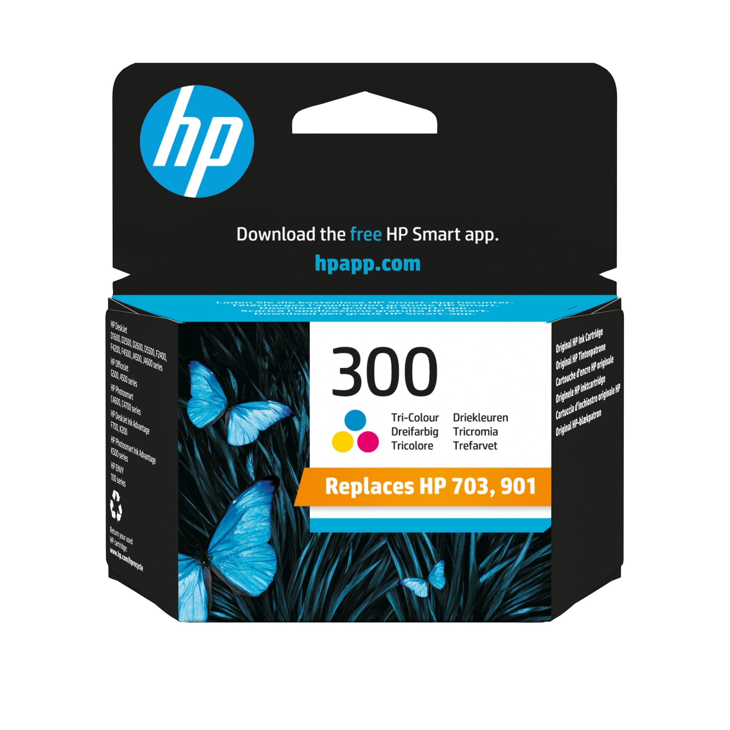 HP HP Tintenpatrone Nr. 300 CC643EE 3-farbig (ca. 165 Tintenpatrone