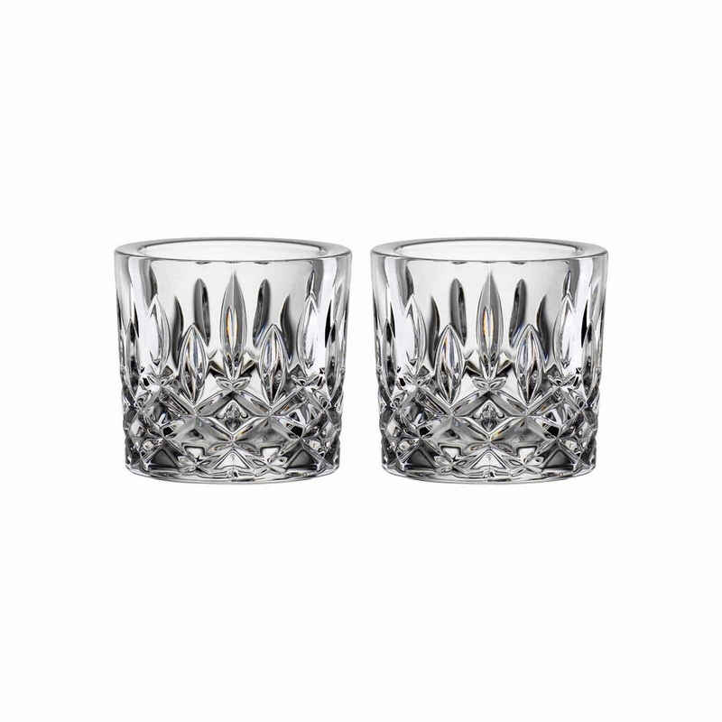 Nachtmann Teelichthalter Noblesse Votives Teelichthalter ø 7,1 x 6,6 cm (2 Teelichthalter, 2 St)