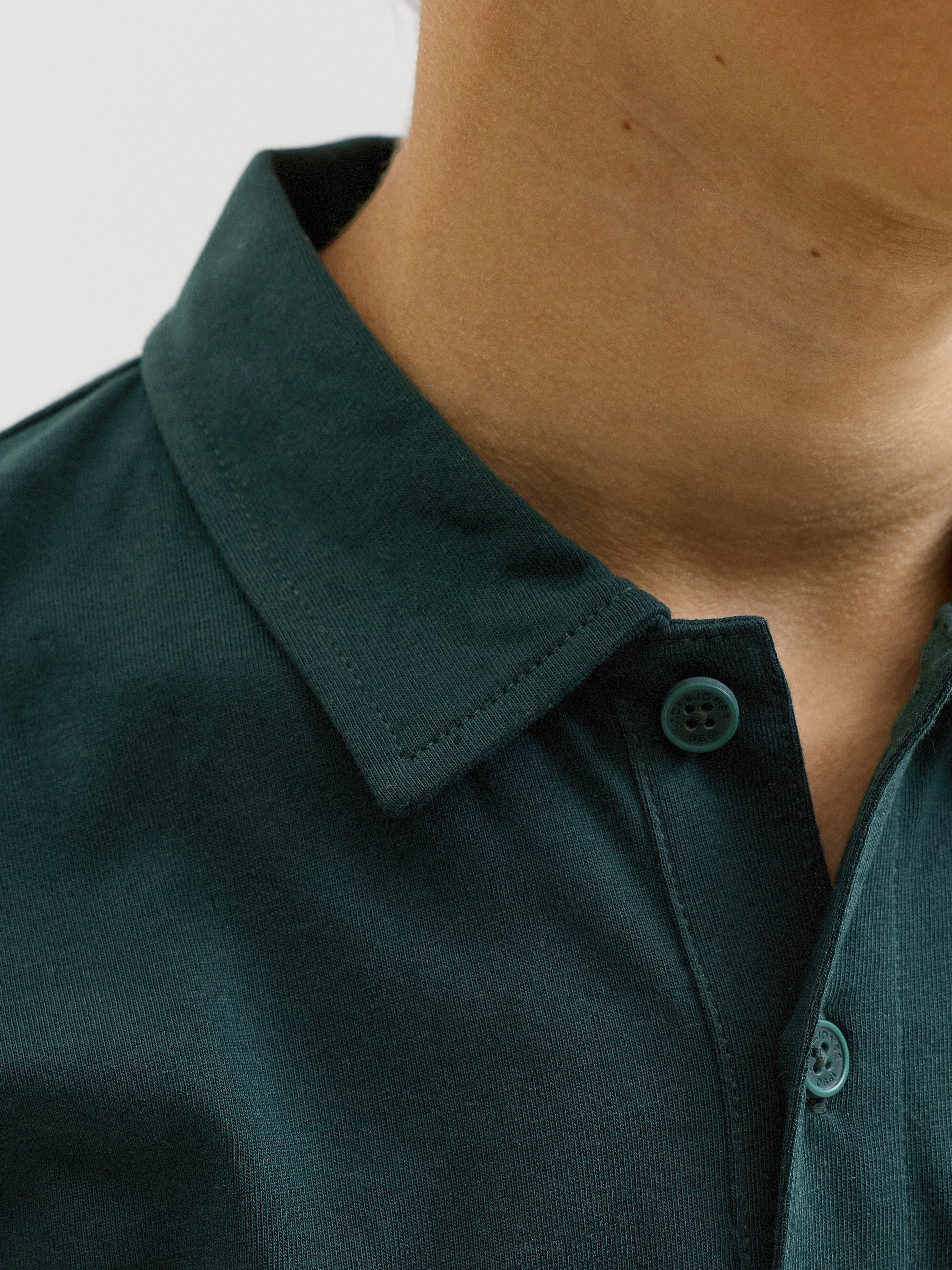 Jack & Jones Junior Poloshirt JJAERO POLO SS JNR Baumwolle, regular fit – Bild 3 von 5