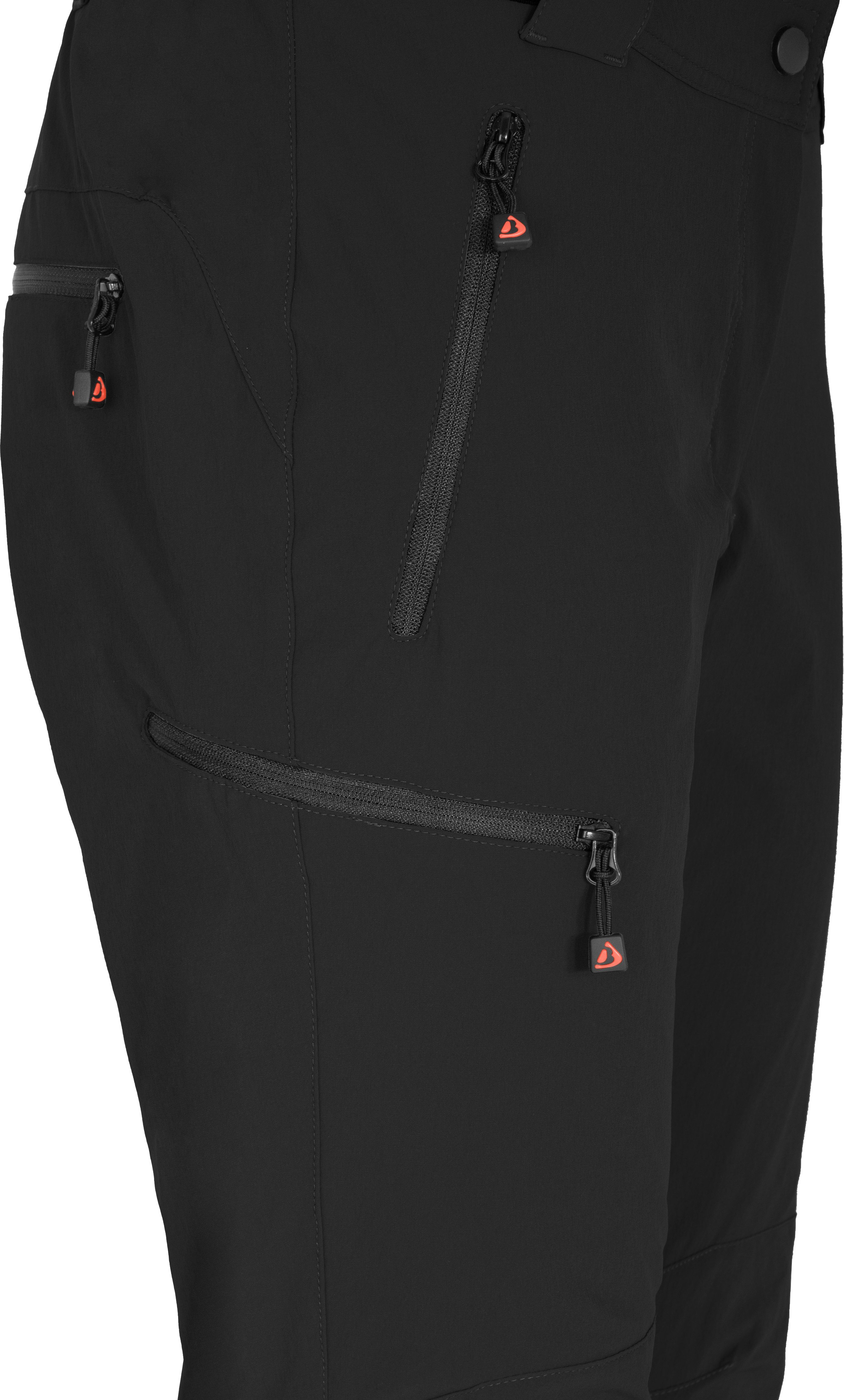 Bergson Outdoorhose RITAMÄKI COMFORT Damen Winter-Wanderhose, warm gefüttert, elastisch, Langgrößen, schwa