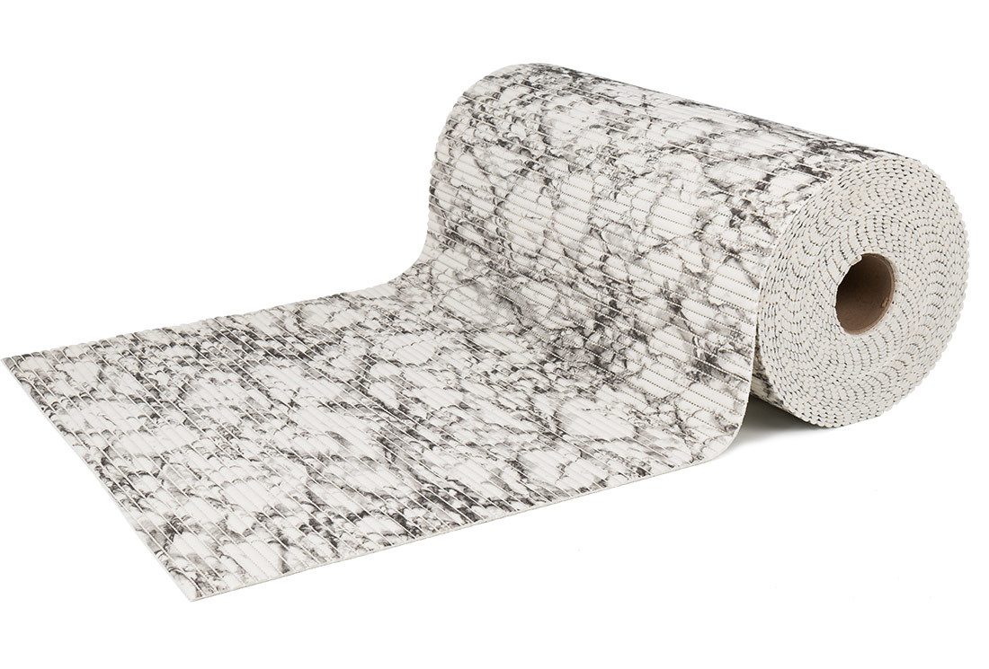 Dekonaz Schaum-Badematte Schaum-Badematte Antirutschmatte Aquamatt, Höhe 1 mm, rutschhemmend beschichtet, fußbodenheizungsgeeignet, schnell trocknend, Polyester