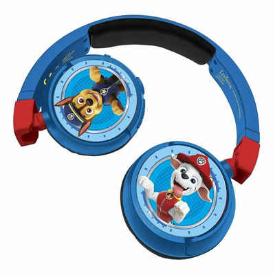 Lexibook® Faltbare Kopfhörer Paw Patrol 2in1 Bluetooth®- und Kabelanschluss Kinder-Kopfhörer