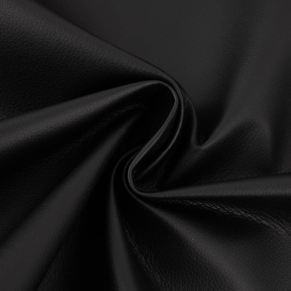 Stoff Kunstleder Polsterkunstleder Kreativleder schwarz 1,4m Breite