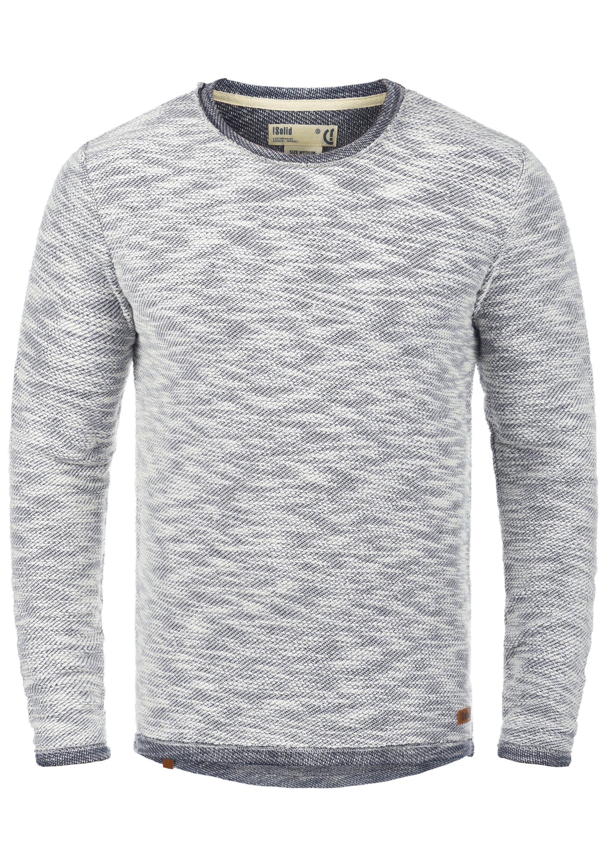 !Solid Sweatshirt SDFlocky Rundhalspullover aus 100% Baumwolle