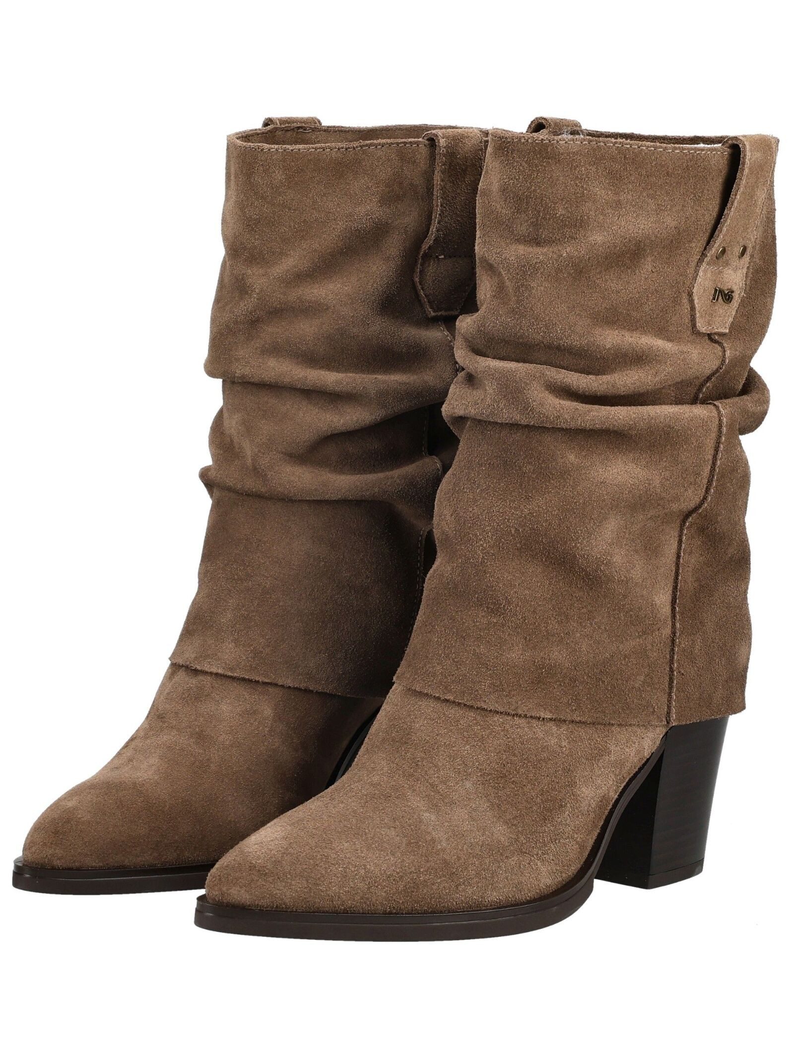 Nero Giardini Nero Giardini Stiefelette Veloursleder High-Heel-Stiefelette – Bild 4 von 5