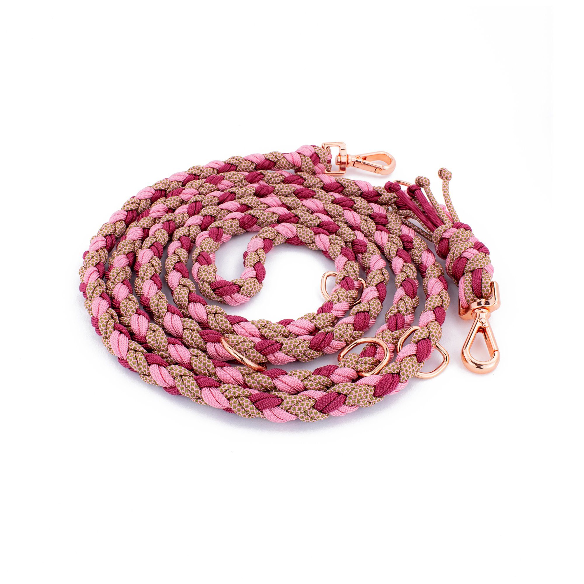 Tierluxe Hundeleine Foxy, Paracord, Handgemacht
