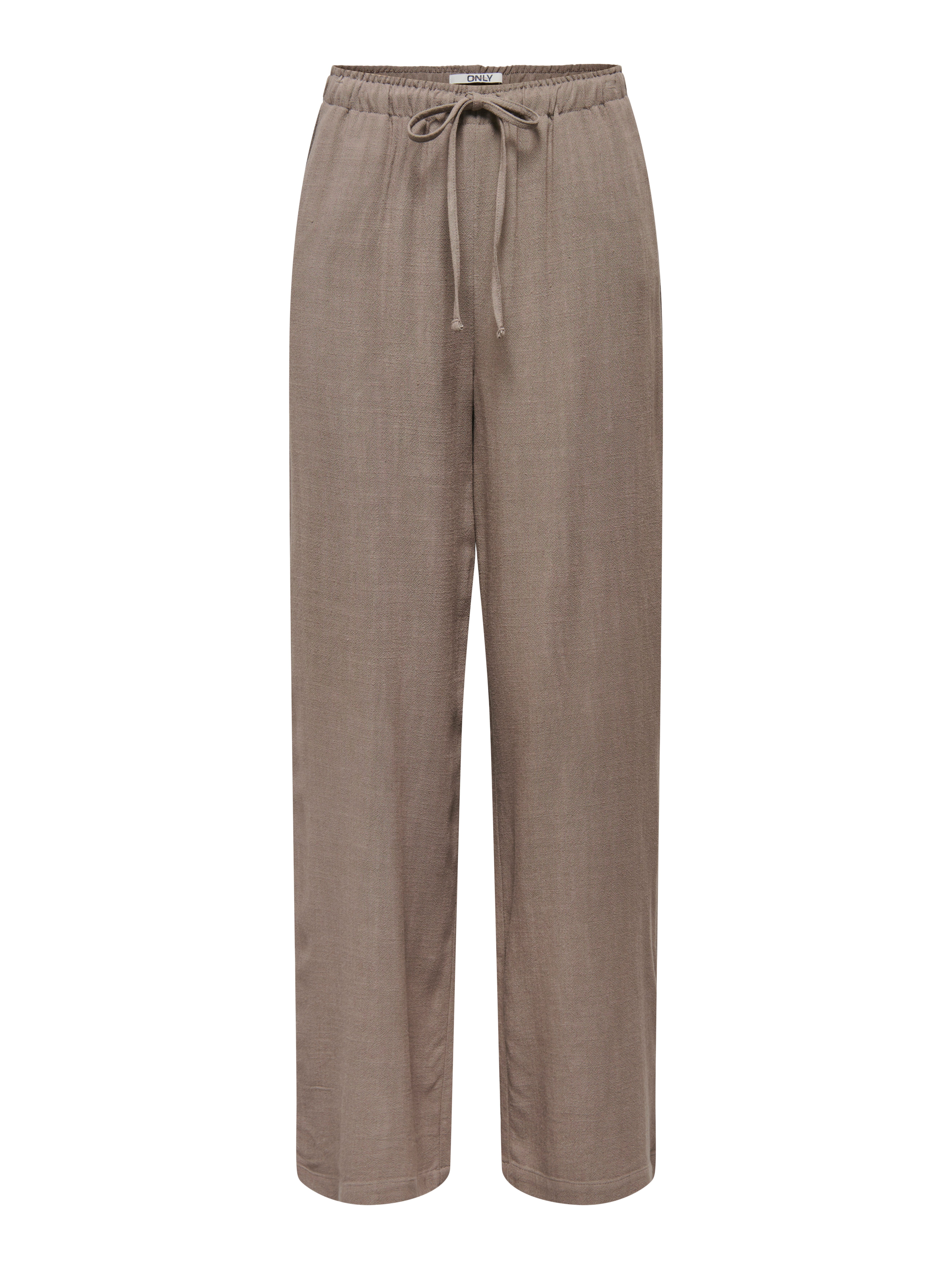 ONLY Schlupfhose ONLSIESTA MW PULL-UP LINEN BL PNT NOOS Viskosemischung