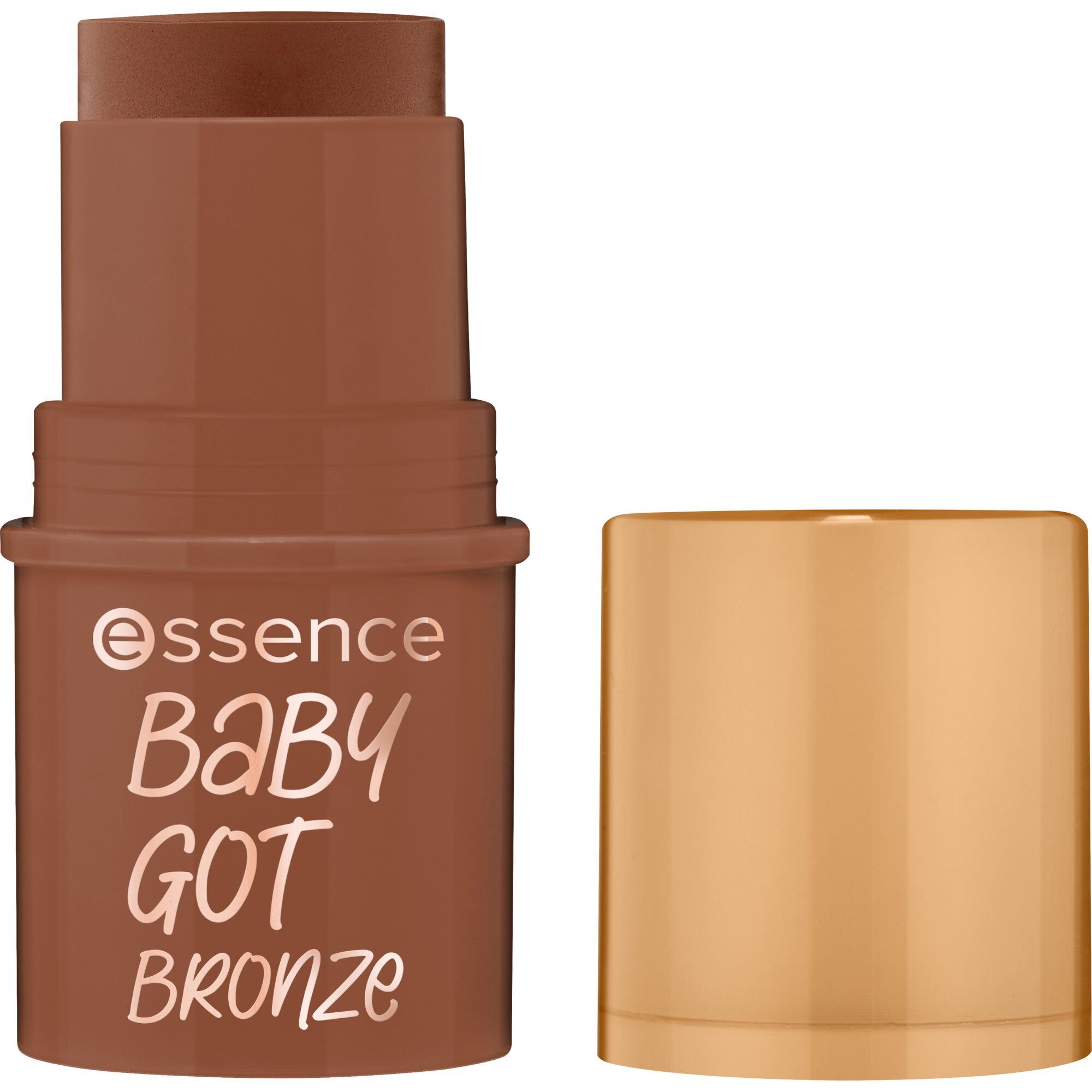 Essence Contouring-Stick baby got bronze bronzing stick, 3-tlg., Cremiger Bronzer-Stick für einen natürlichen, sonnengeküssten Teint.