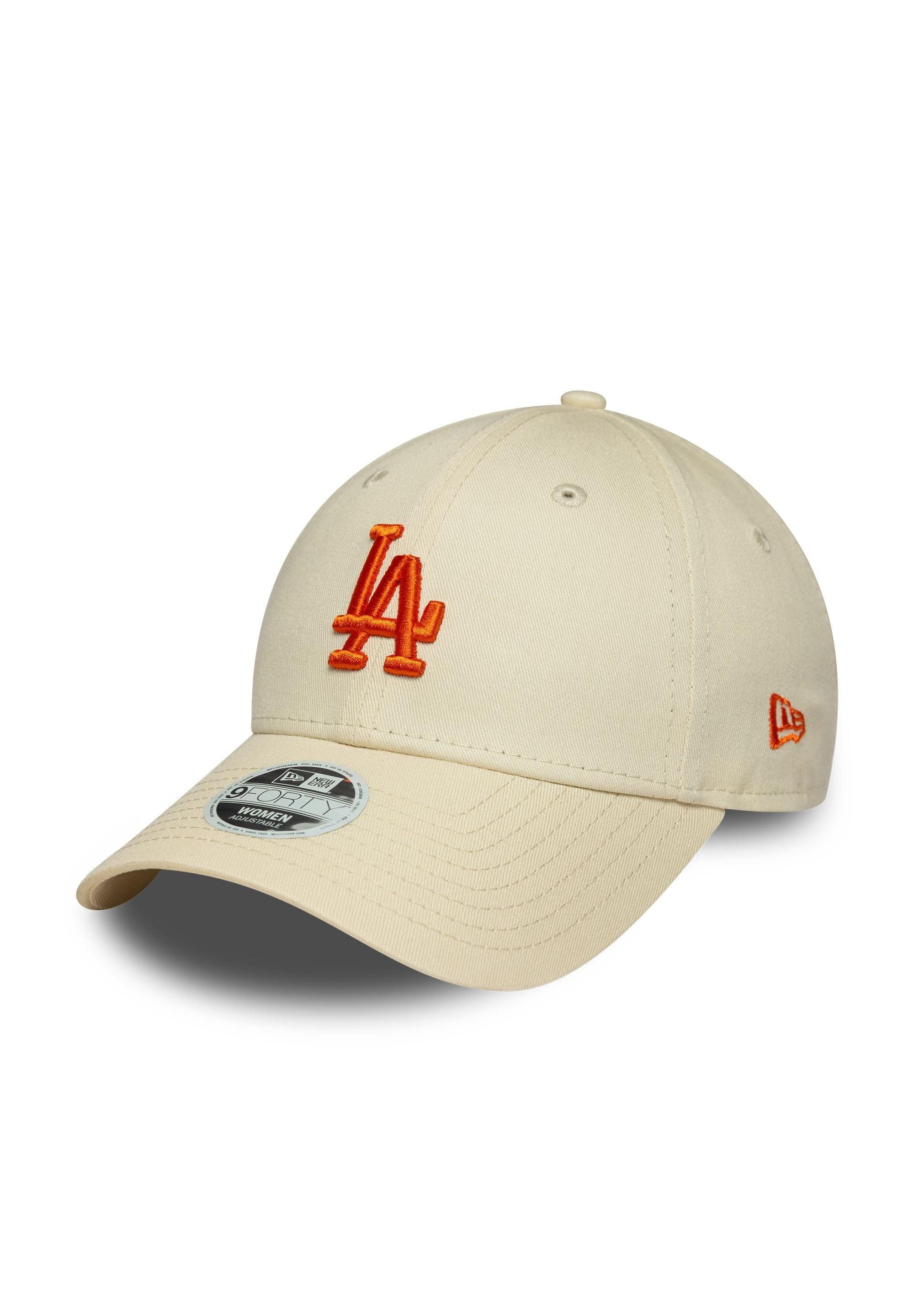 Baseball Cap Los Angeles Dodgers New Era 9Forty Women Cap beige