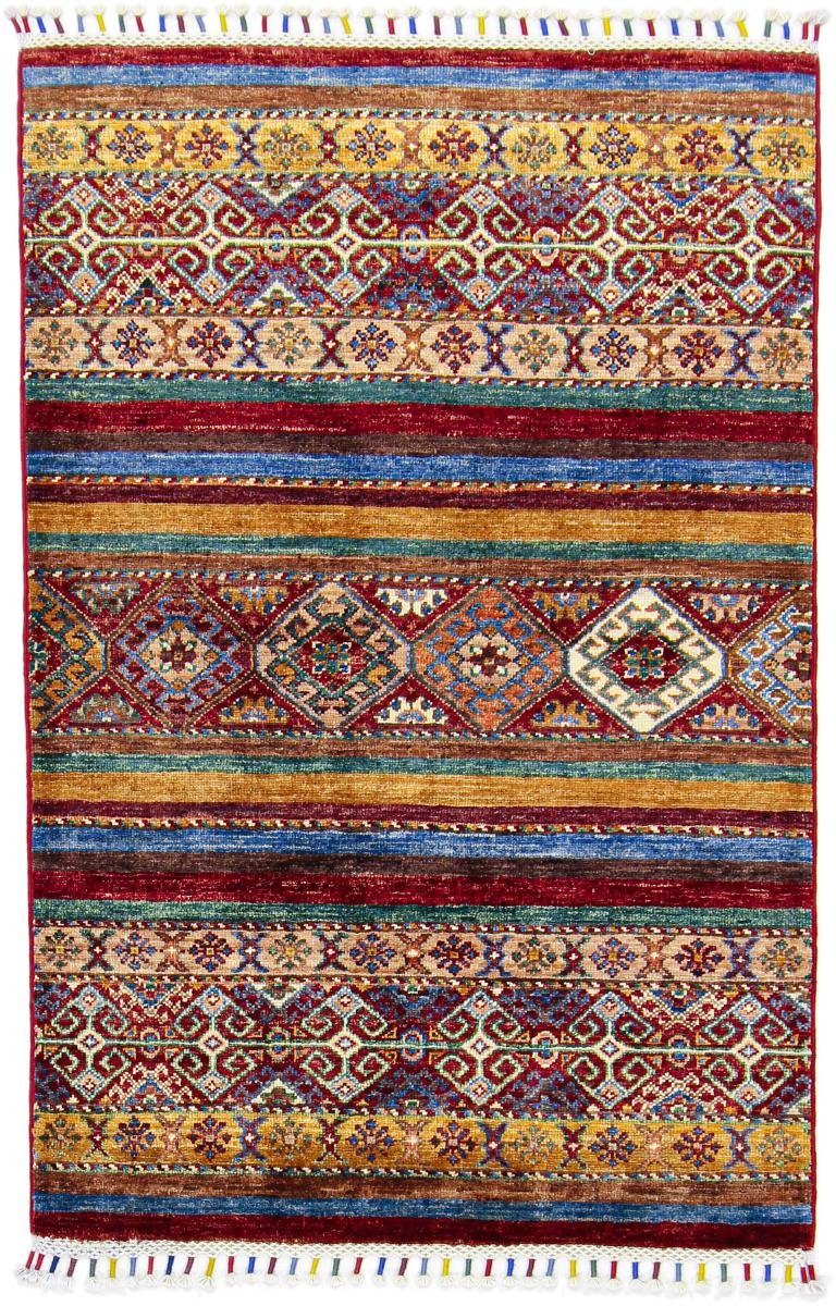Orientteppich Arijana Shaal 82x126 Handgeknüpfter Orientteppich, Nain Trading, rechteckig, Höhe: 5 mm