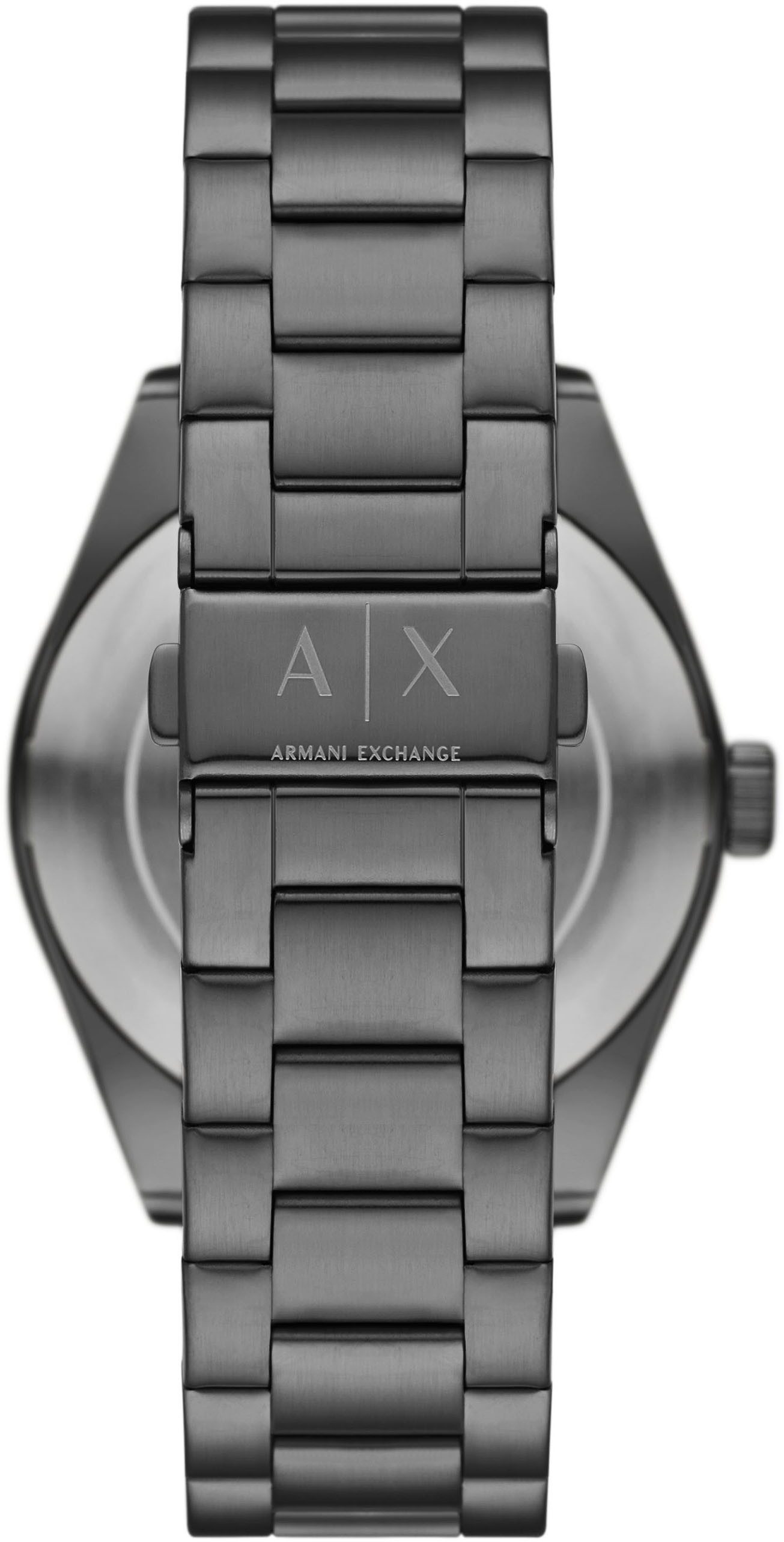 ARMANI EXCHANGE Quarzuhr AX1421, Armbanduhr, Damenuhr, Herrenuhr, Edelstahlarmband, analog, Tag