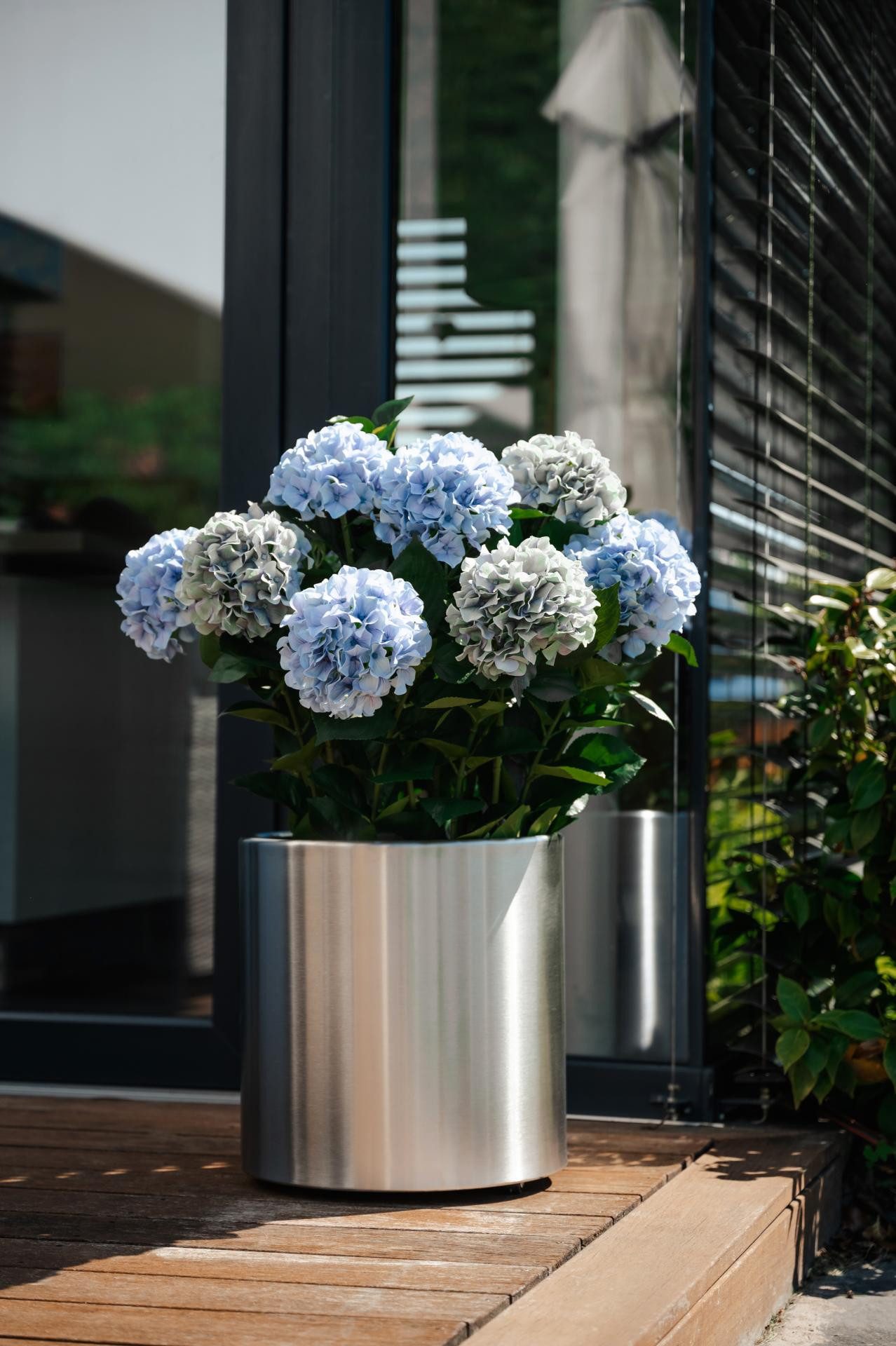 VIVANNO Pflanzkübel Edelstahl NEW RONDO Rund günstig online kaufen