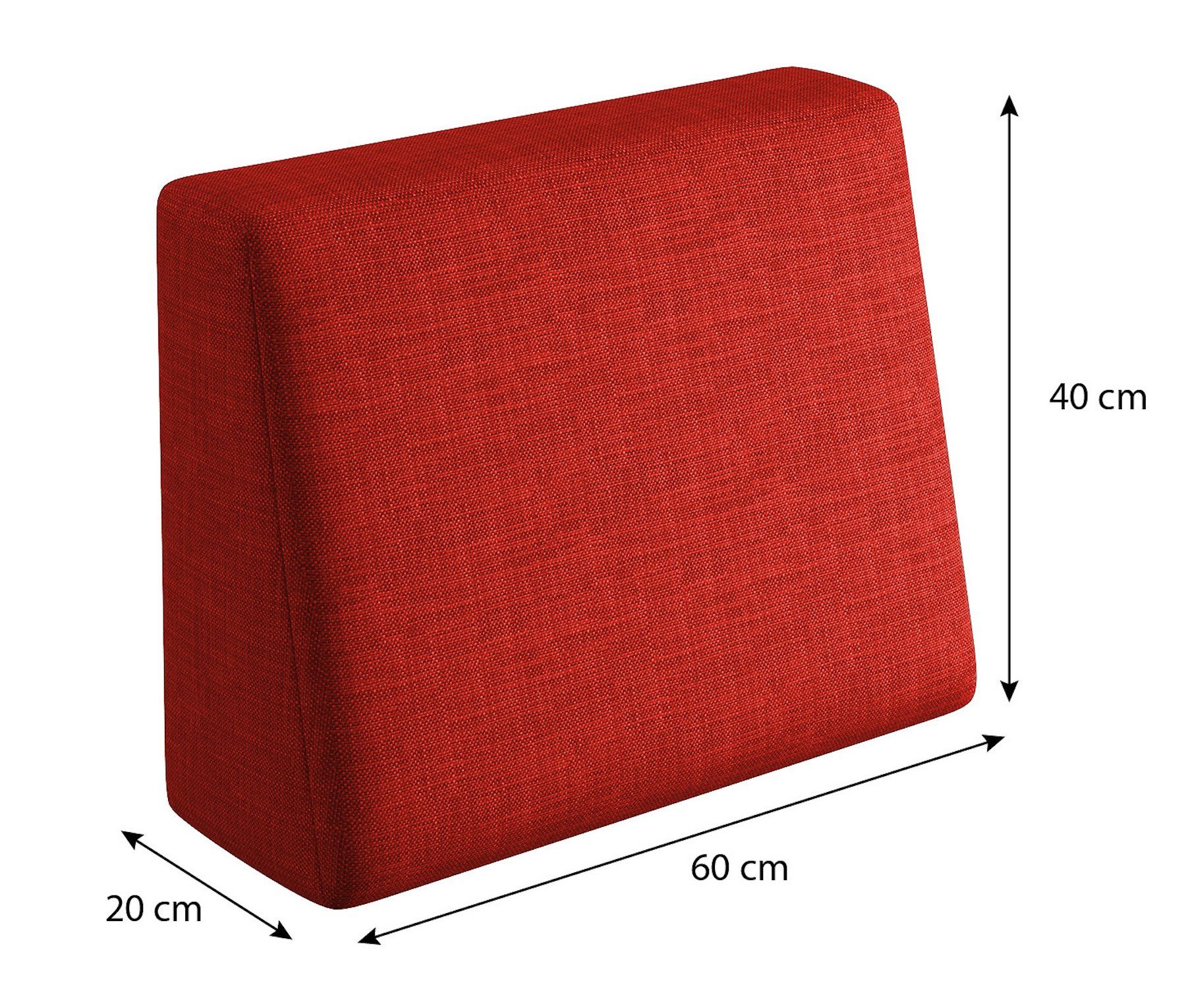 sunnypillow Rückenkissen Palettenkissen mit abnehmbarem Bezug günstig online kaufen