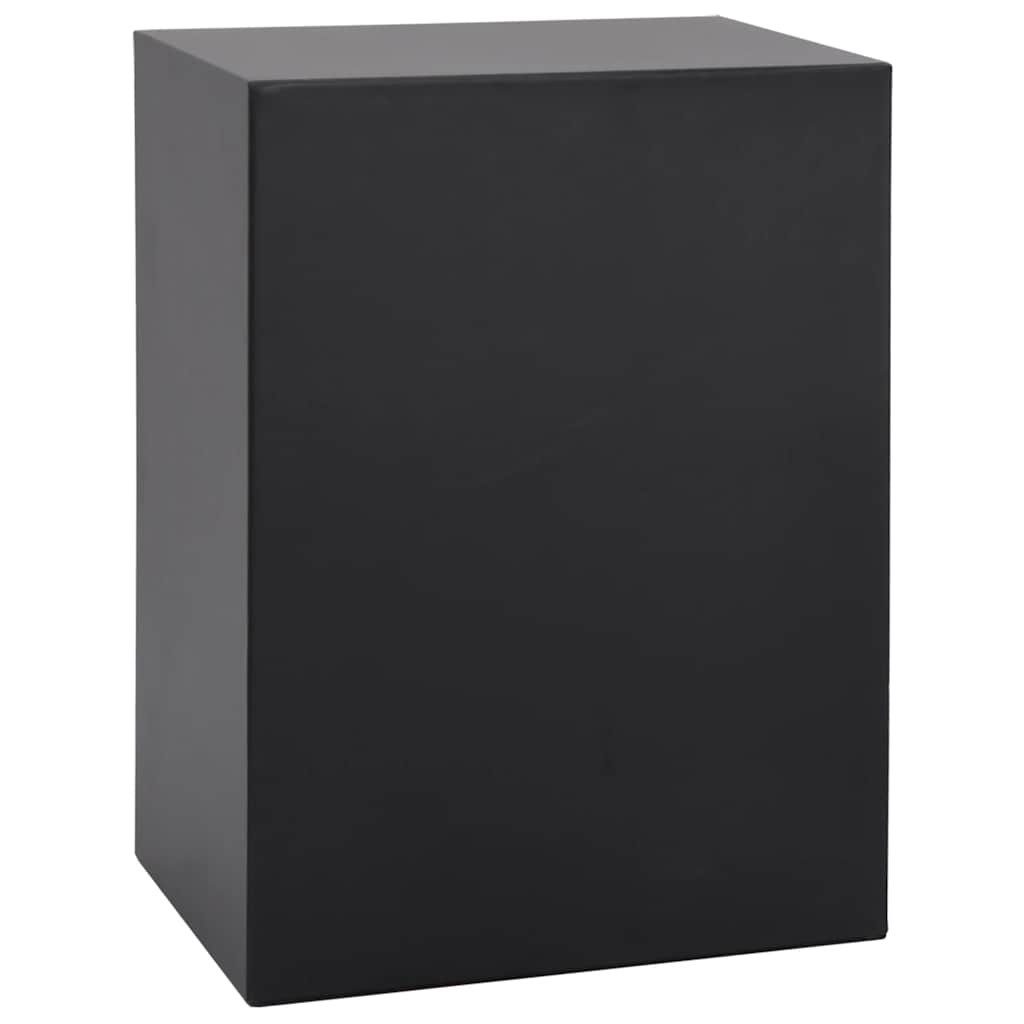 vidaXL Schmuckständer Schmuckkästchen 10-lagig mit Uhrenhaltern Schwarz 29x20,5x40,5 cm – Bild 5 von 5