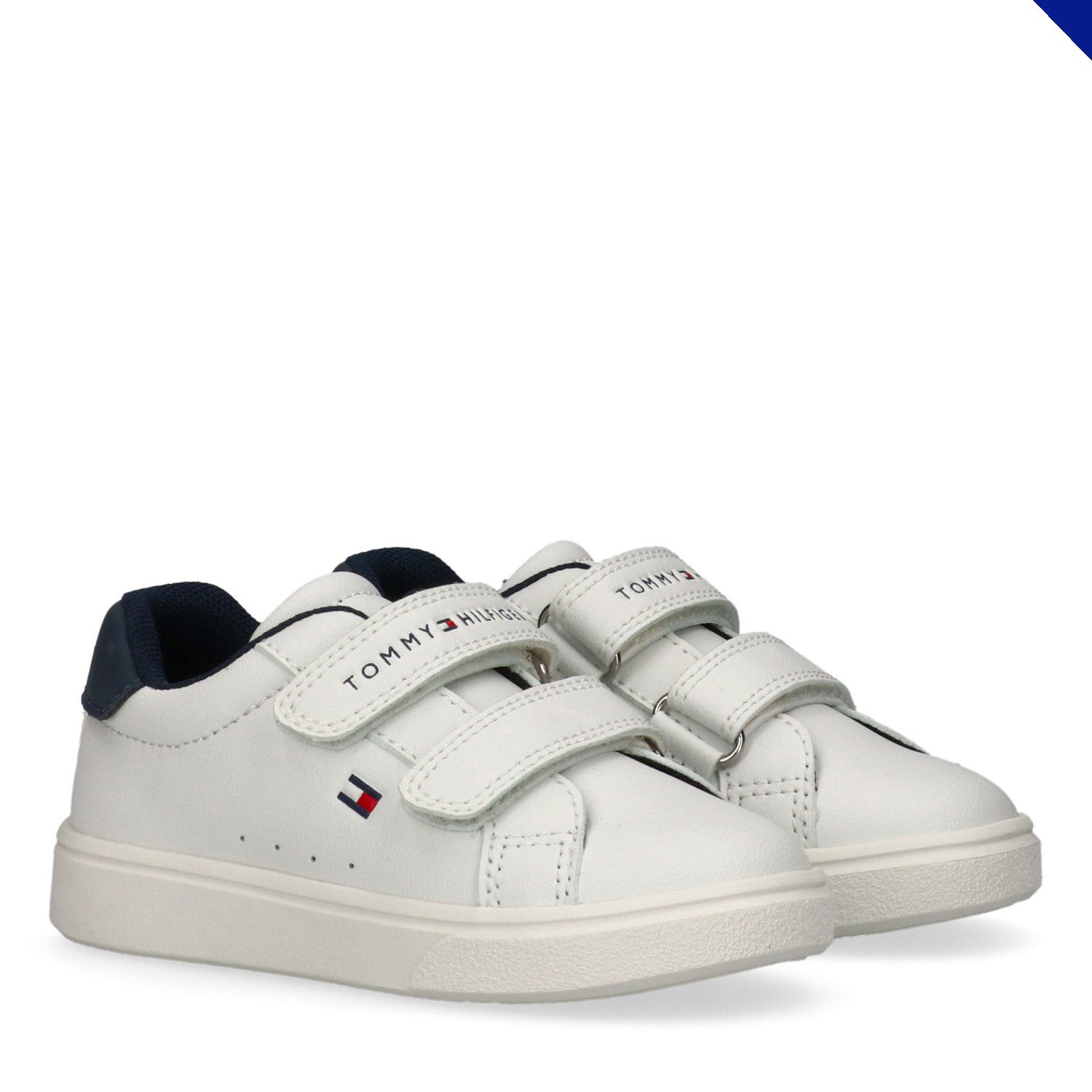 Tommy Hilfiger Sneaker Halbschuh, Klettschuh im sportlichen Retro-Design