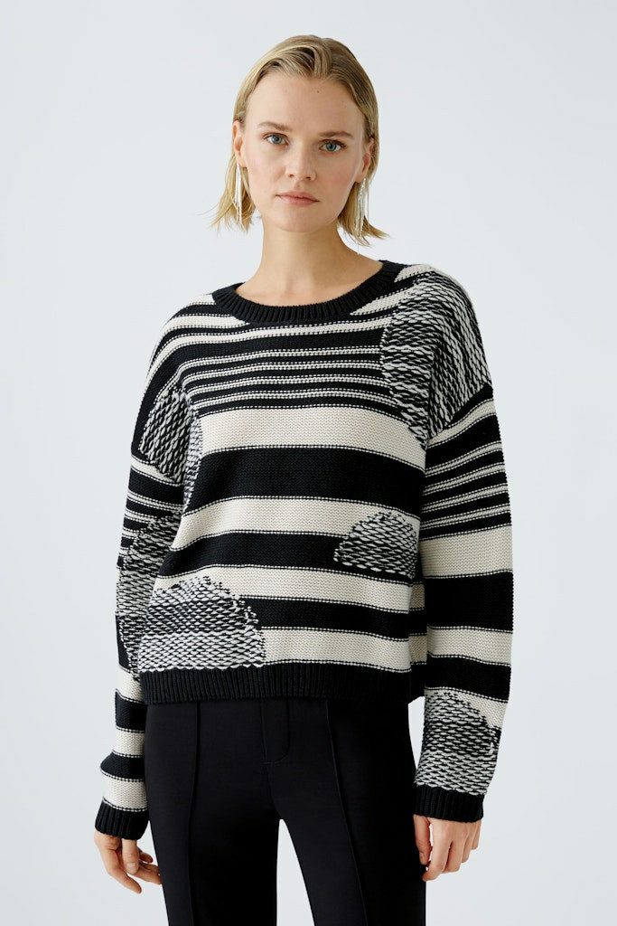 Oui Sweater Sweatshirt für Damen (1-tlg., keine Angabe)